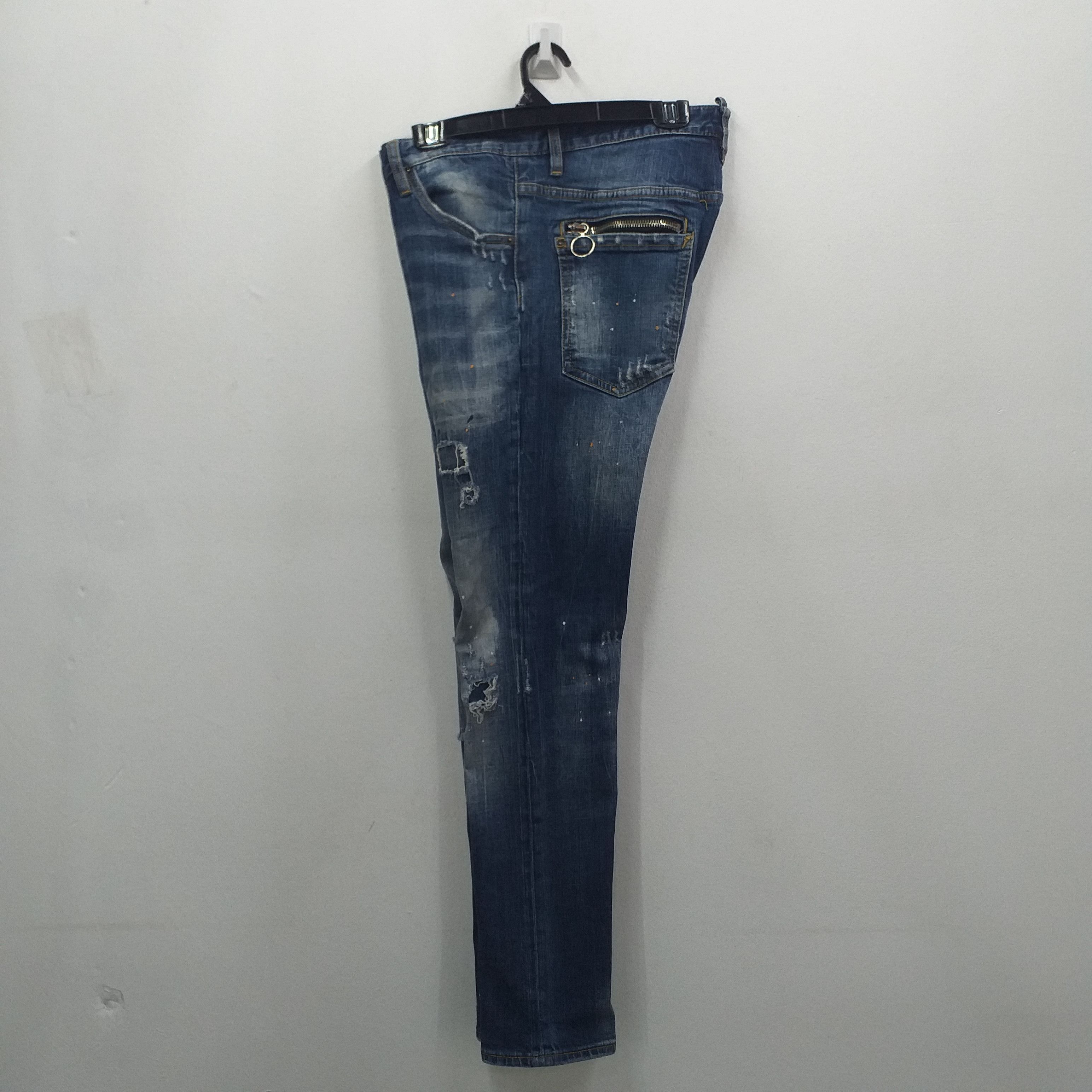 Hysteric Glamour Dsquared2 Japanese Brand Distressed Denim 36x30.5 -JN003 Size US 36 / EU 52 - 6 Thumbnail