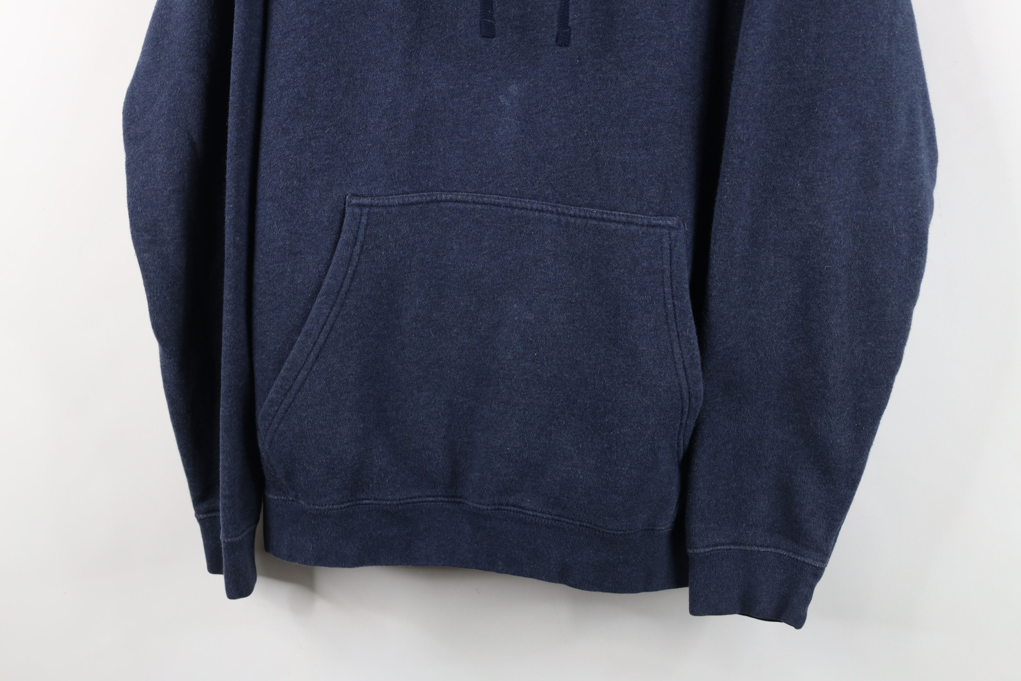 Nike Vintage Nike Travis Scott Mini Swoosh Hoodie Sweatshirt Blue Size US L / EU 52-54 / 3 - 3 Thumbnail