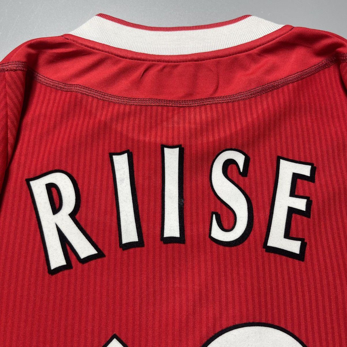 Reebok LIVERPOOL REEBOK 2002/2003 FOOTBALL HOME JERSEY #18 RIISE Size US L / EU 52-54 / 3 - 13 Thumbnail
