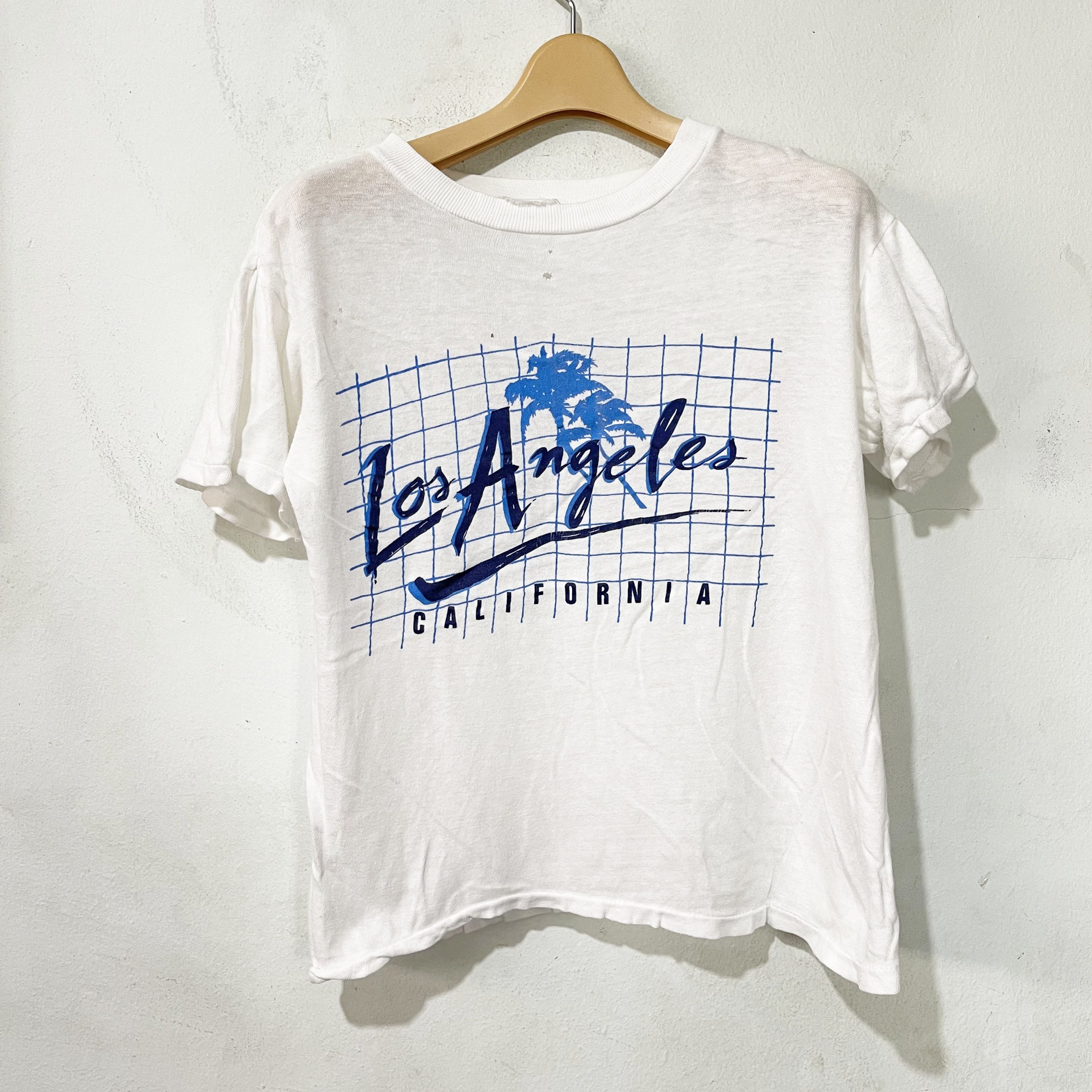 Vintage Vintage 80s Los Angeles California T-Shirt Size US XXS / EU 40 - 1 Thumbnail
