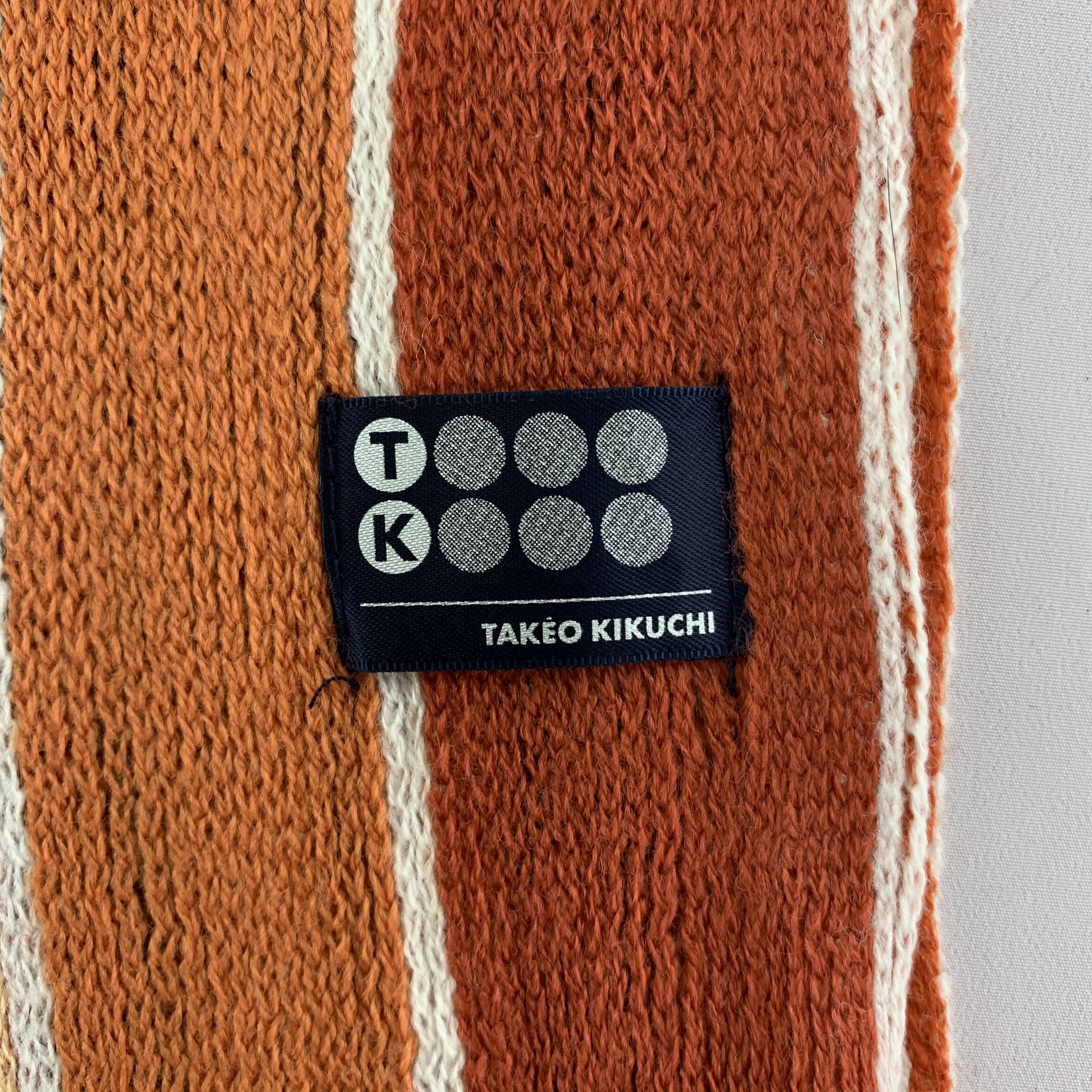 Takeo Kikuchi Takeo Kikuchi Scarf Wool Muffler Neck Wrap BL4071 Size ONE SIZE - 6 Thumbnail