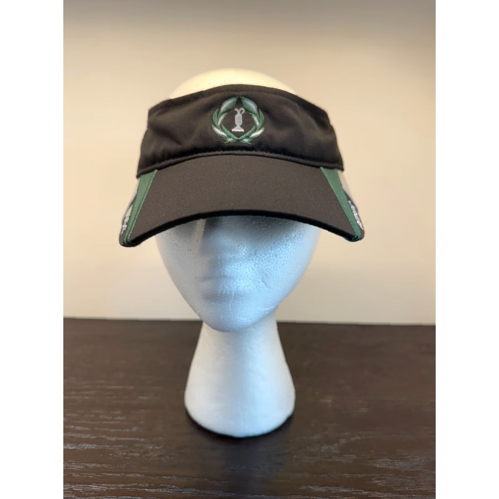 Vintage Muirfield Village Golf Club Visor Hat Mens Black Adjustable Strapback MVGC Size ONE SIZE - 2 Thumbnail