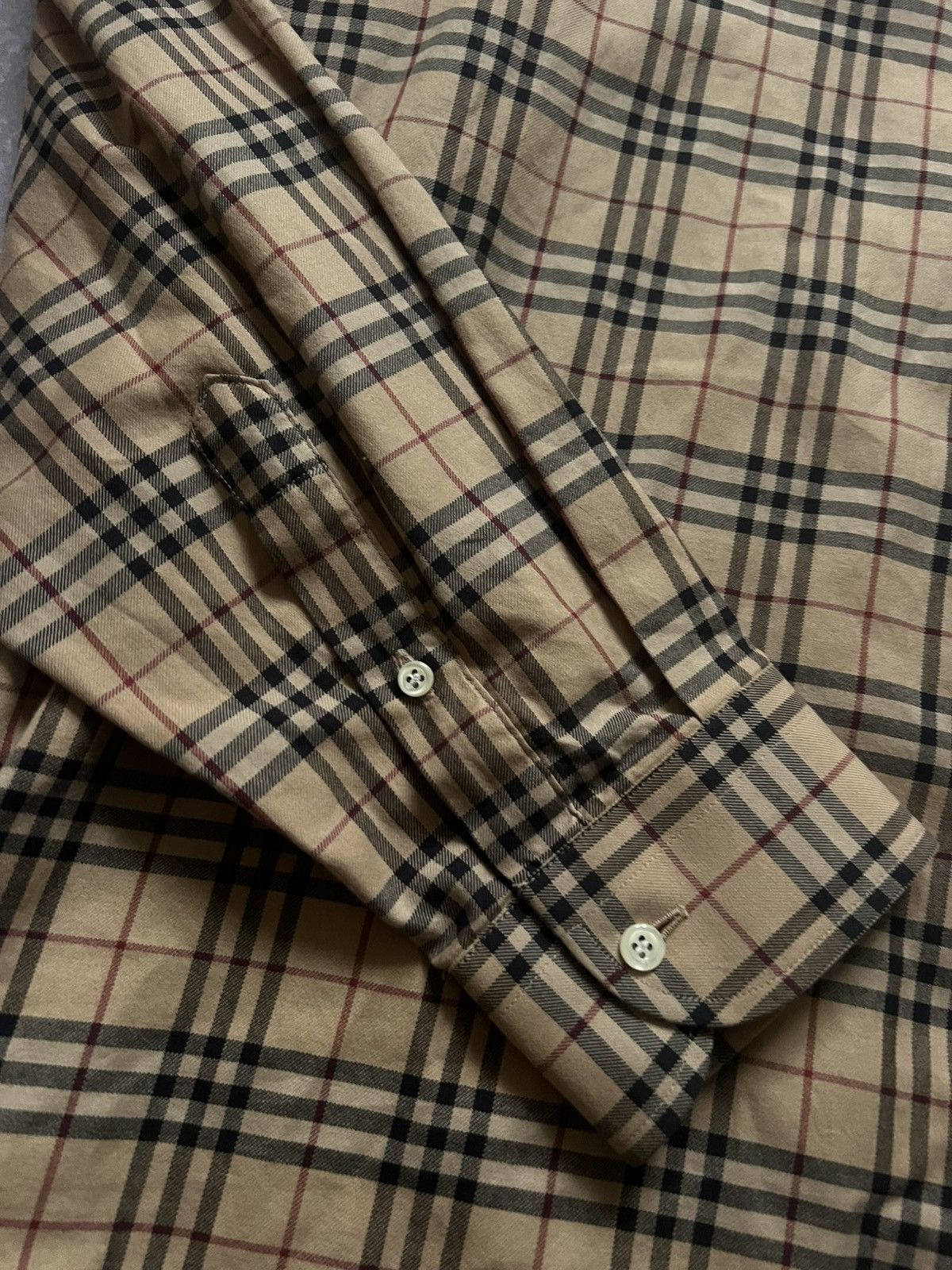 Burberry Rare Shirt Burberry Size 39 Size US XL / EU 56 / 4 - 4 Thumbnail