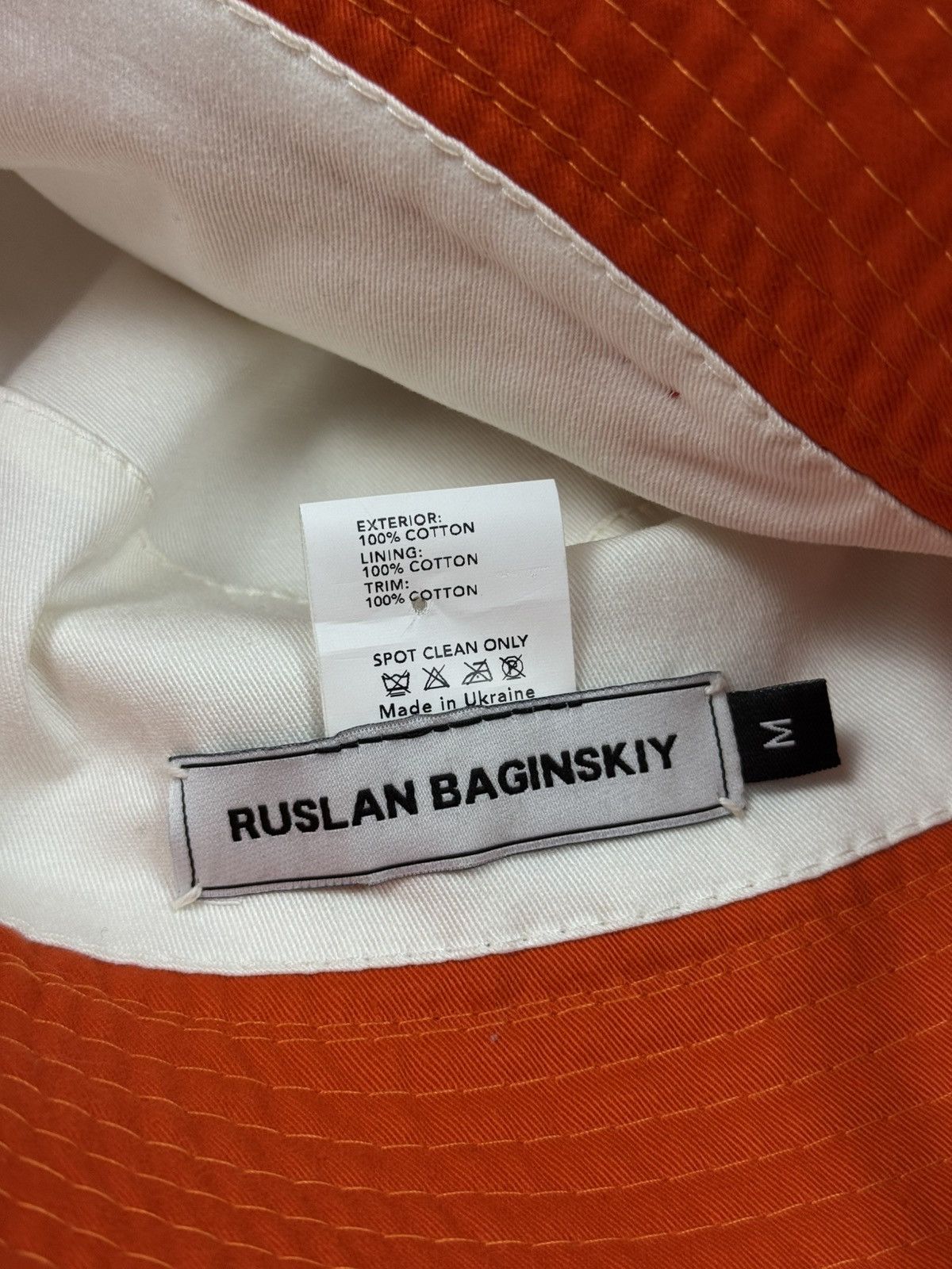 Ruslan Baginskiy Ruslan Baginskiy orange panama Size ONE SIZE - 6 Thumbnail