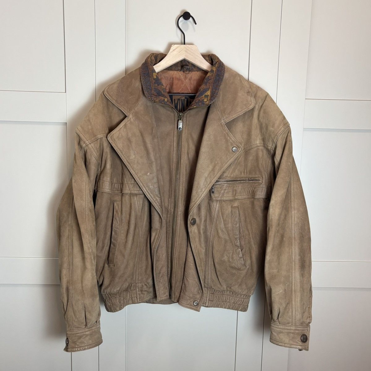 WINLIT ダークブラウン レザージャケット90s vintage Winlit Vintage Leather Jacket | Grailed