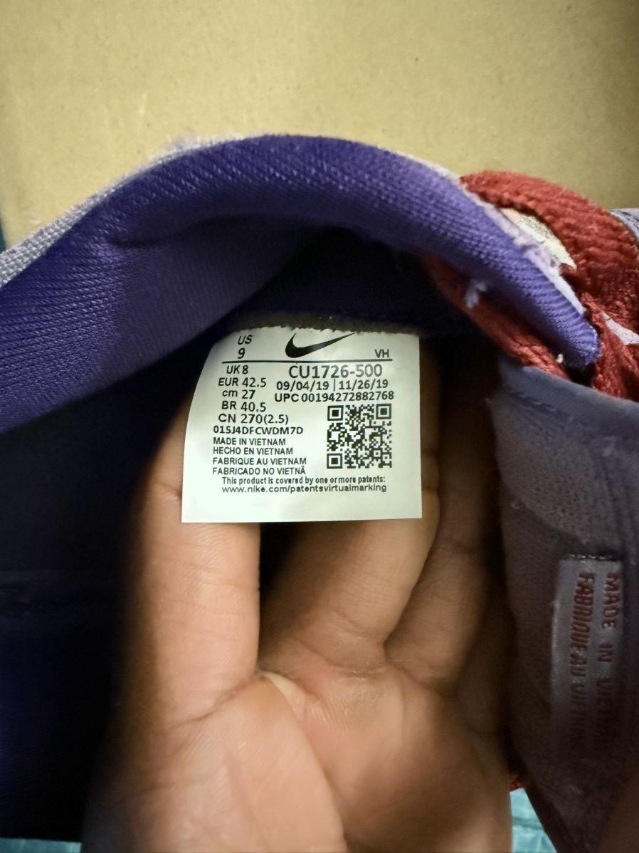 Nike Nike Low Top Dunks “Plum” Size US 9 / EU 42 - 6 Thumbnail