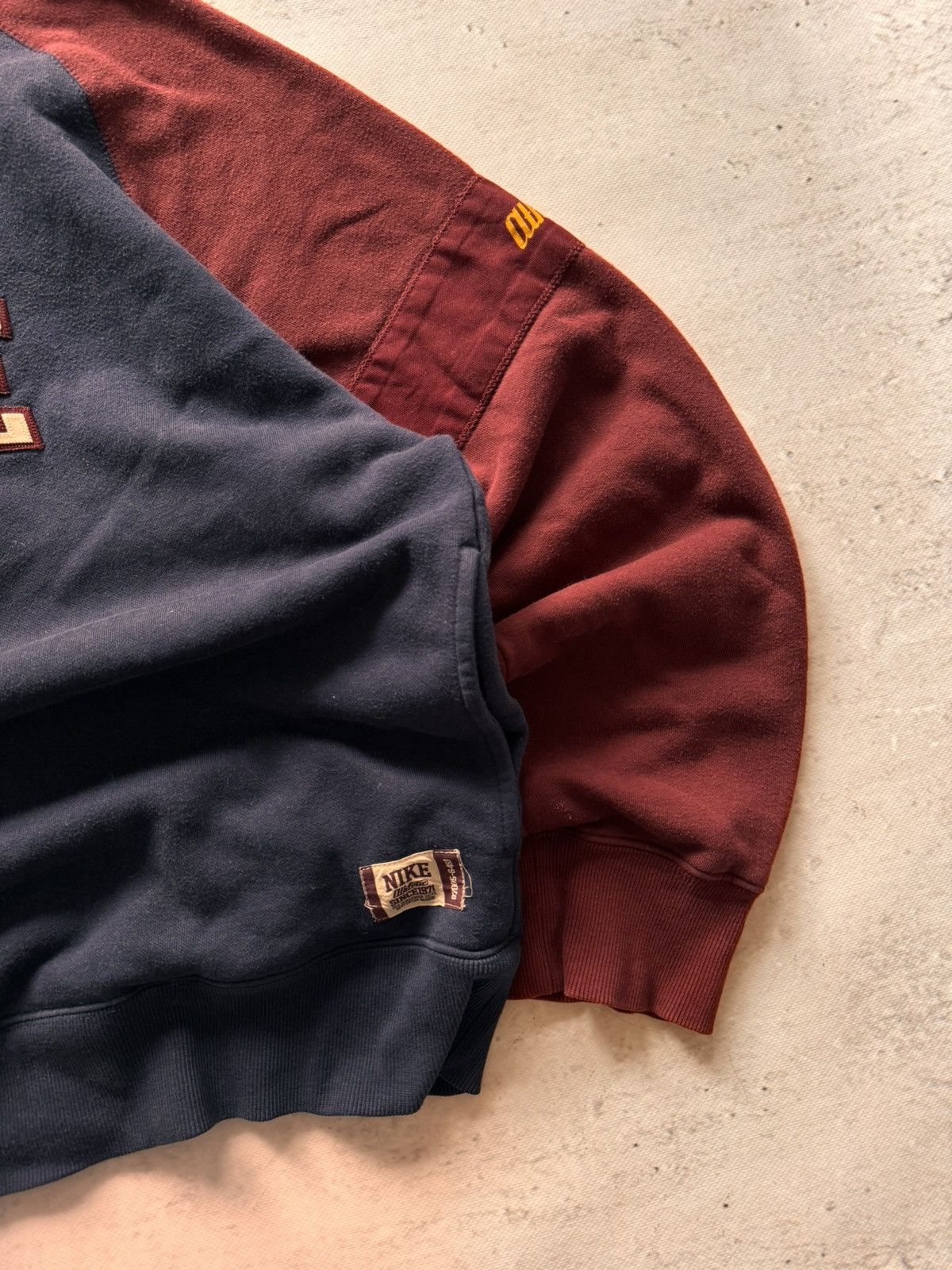 Nike × Vintage NIKE VINTAGE CENTER LOGO OVERSIZE BOXY SWEATSHIRT Size US XL / EU 56 / 4 - 3 Thumbnail