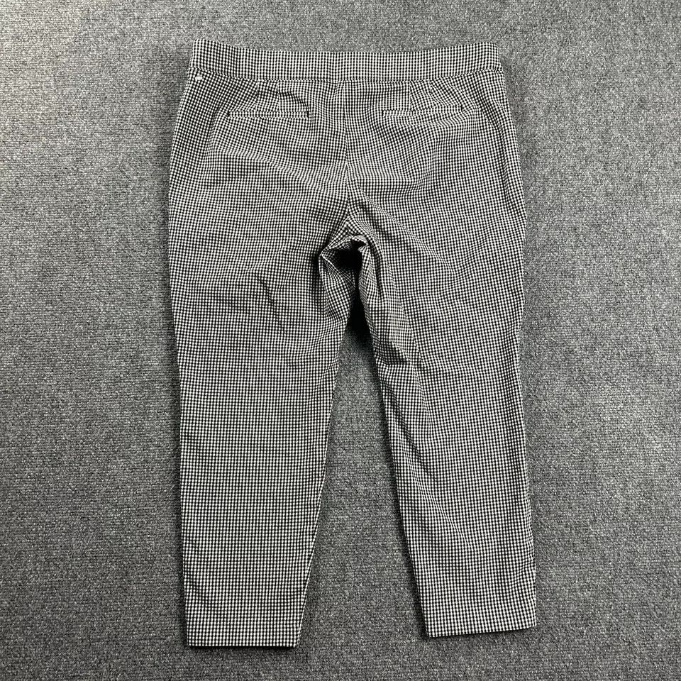 Talbots Talbots Pants Womens 16P Check Skinny Ankle Pull On Stretch Size 38" / US 16 / IT 52 - 5 Thumbnail