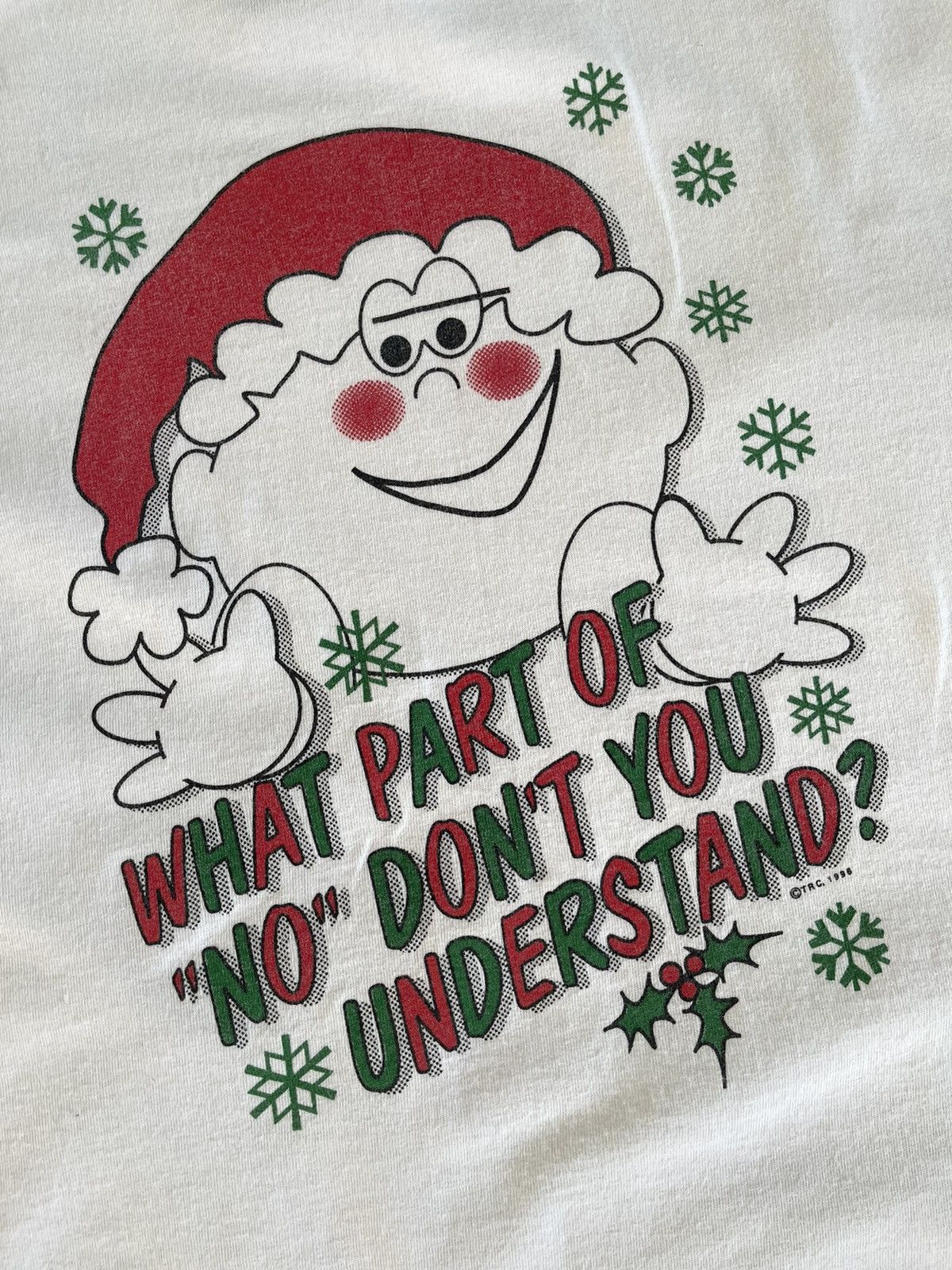 All Sport 'What Part Of 'NO' Don't You Understand?' 90s Graphic Tee Size US XL / EU 56 / 4 - 4 Thumbnail