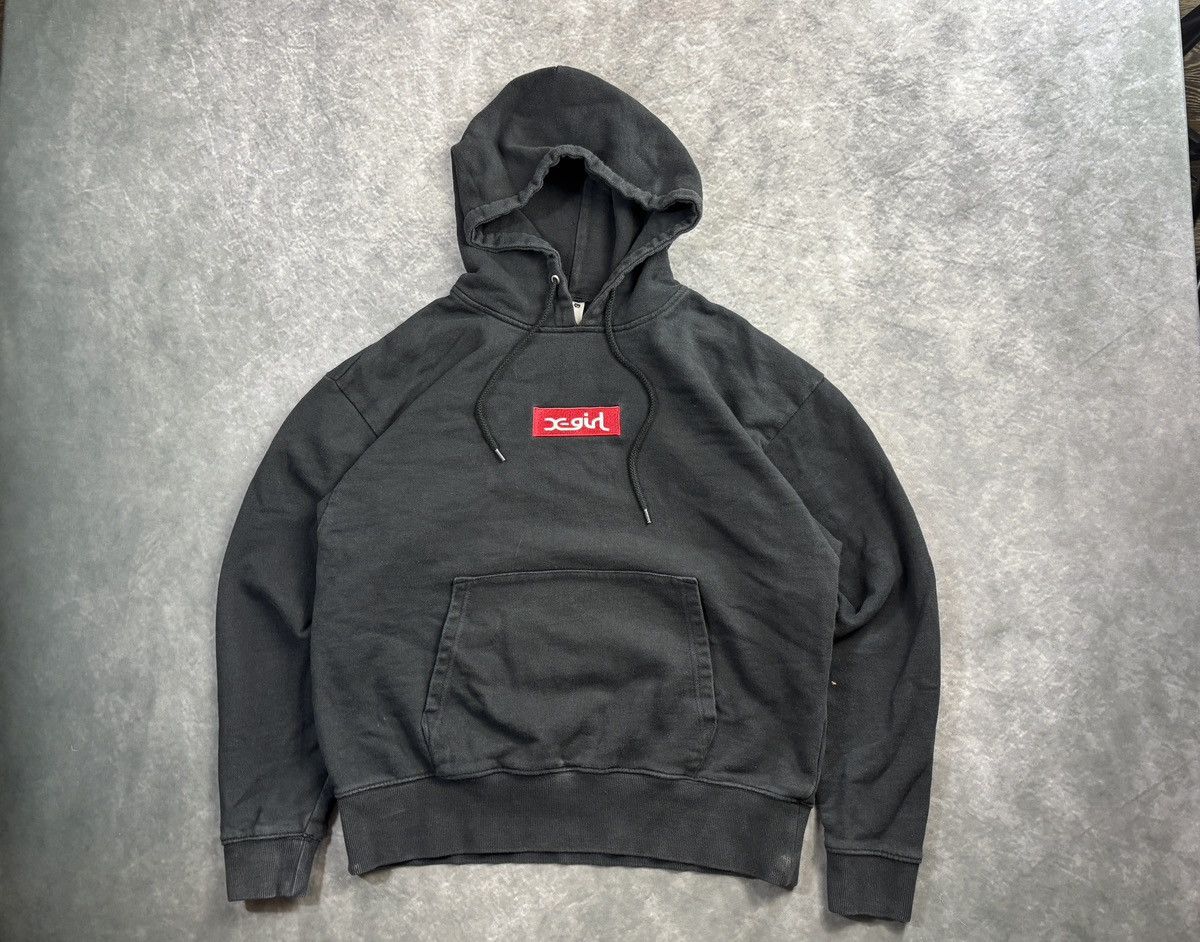 X-LARGE F/W 2018 X-Girl Box Logo Hoodie MilkFed Coppola Japan Crop Size US S / EU 44-46 / 1 - 13 Thumbnail