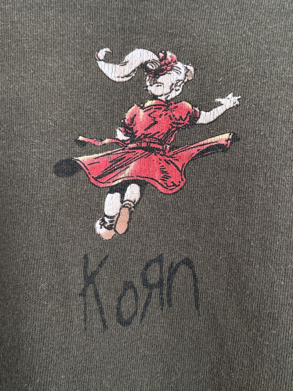 Band Tees × Vintage Vintage Korn Follow The Leader Raglan Tee Size US XL / EU 56 / 4 - 6 Thumbnail