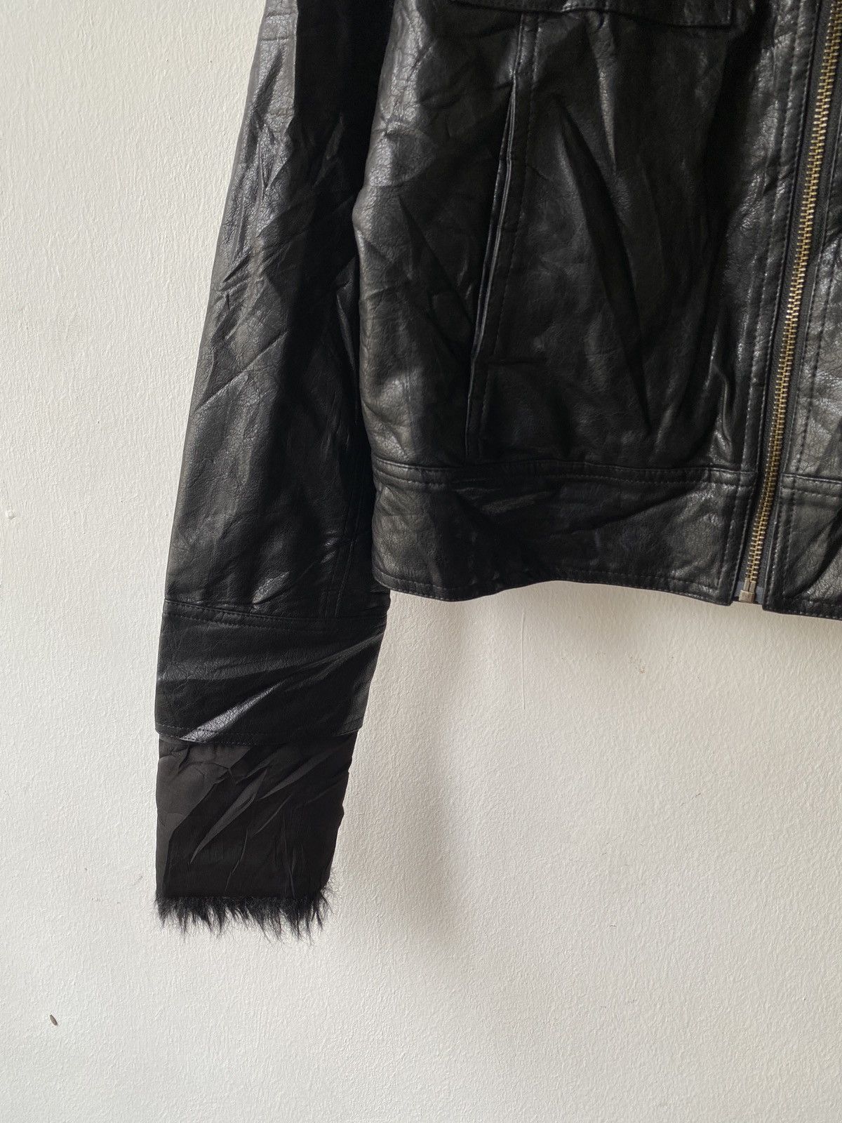 atmos AW2023 Atmos Japan Sherpa Lining Fur Leather Jacket Size US M / EU 48-50 / 2 - 7 Thumbnail