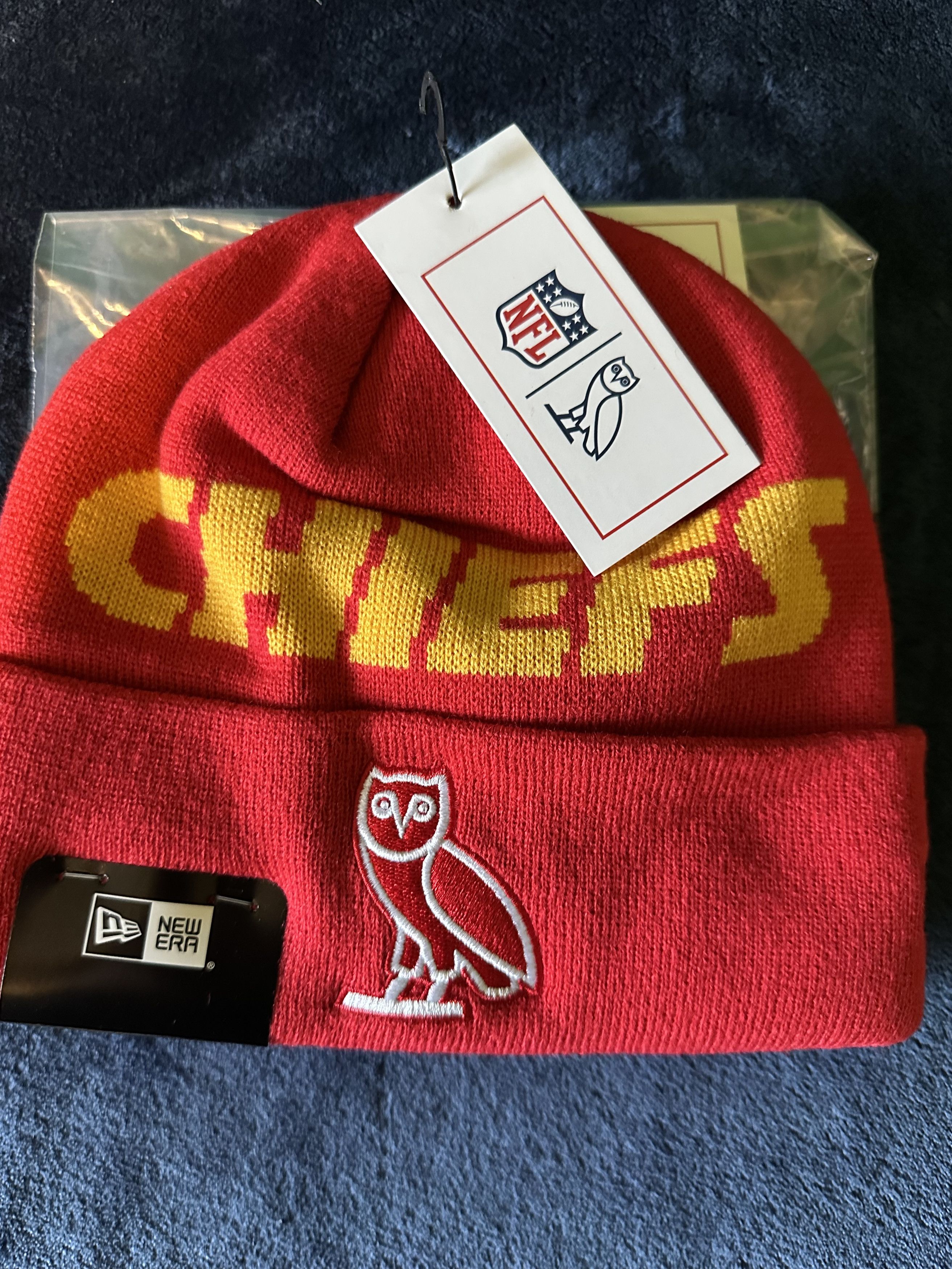 October's Very Own Octobers Very Own OVO NFL KANSAS CITY CHIEFS NEW ERA BEANIE Size ONE SIZE - 1 Thumbnail