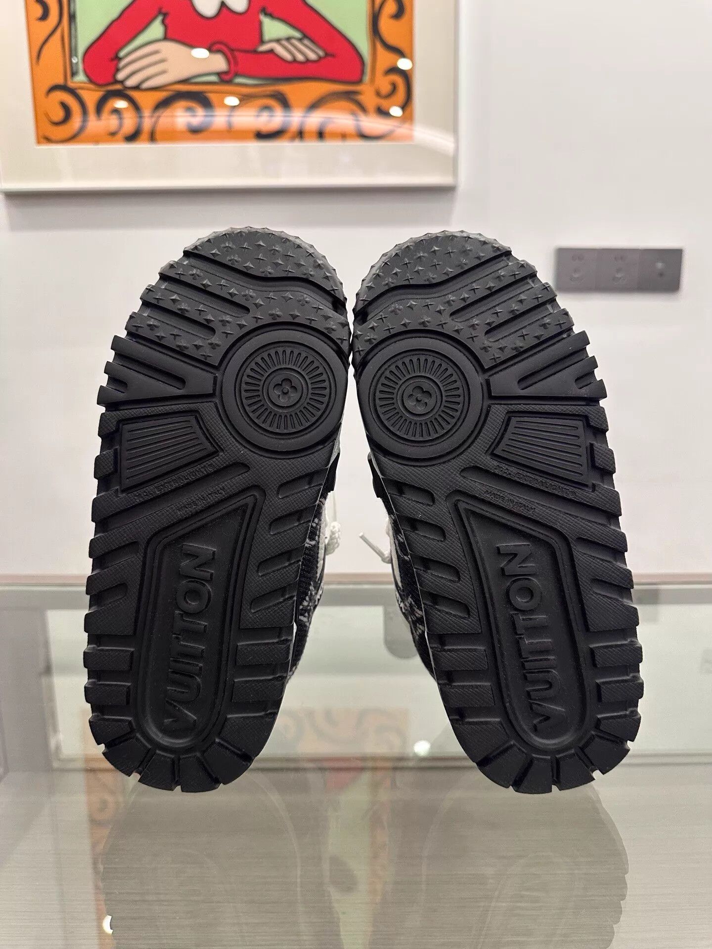 Louis Vuitton Louis Vuitton Women's Maxi Monogram Panda Trainer 36 Size US 5.5 / IT 35.5 - 6 Thumbnail