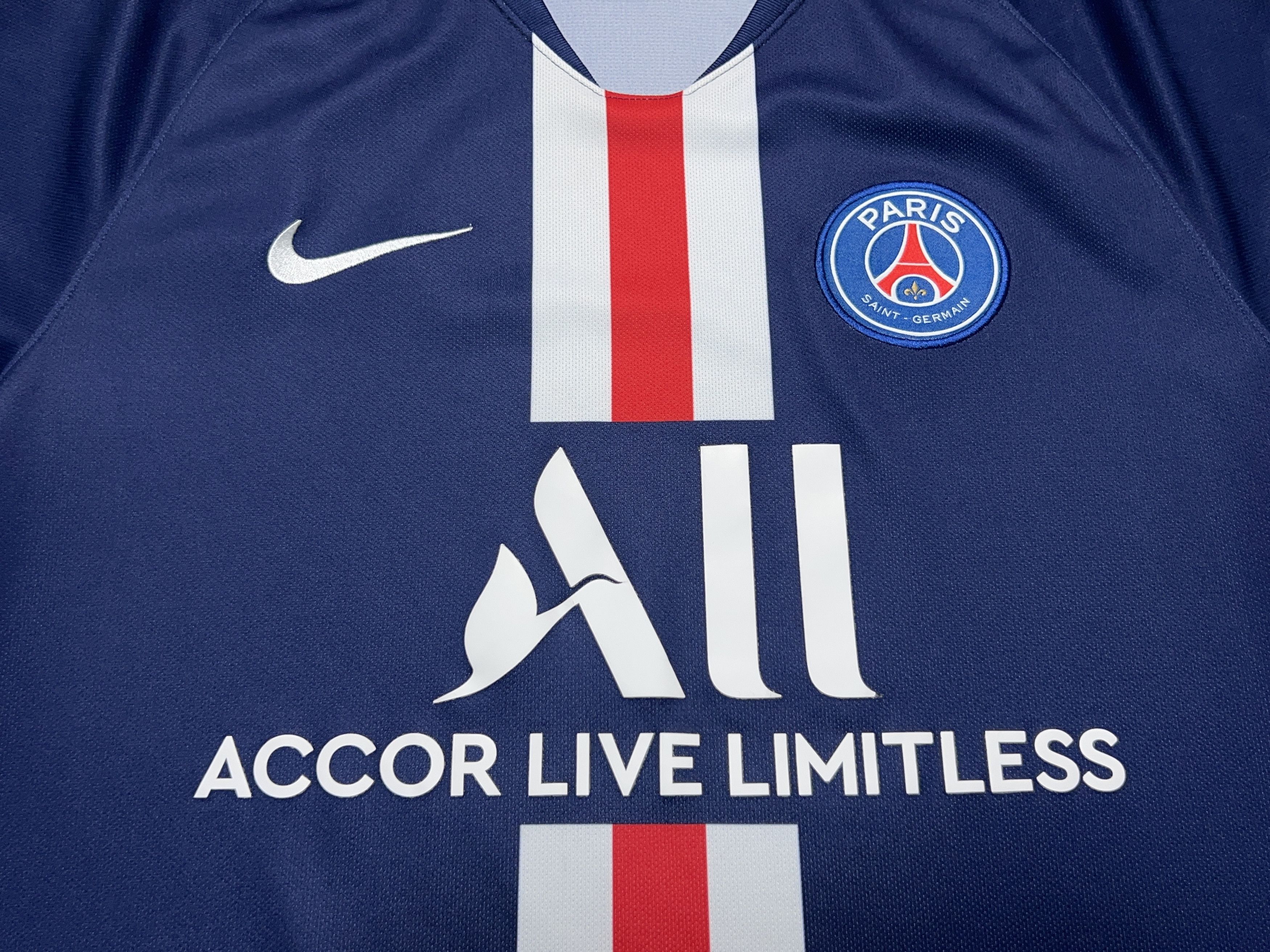 Nike Paris Saint Germain PSG 2019 2020Home Football Soccer Jersey Size US L / EU 52-54 / 3 - 2 Thumbnail