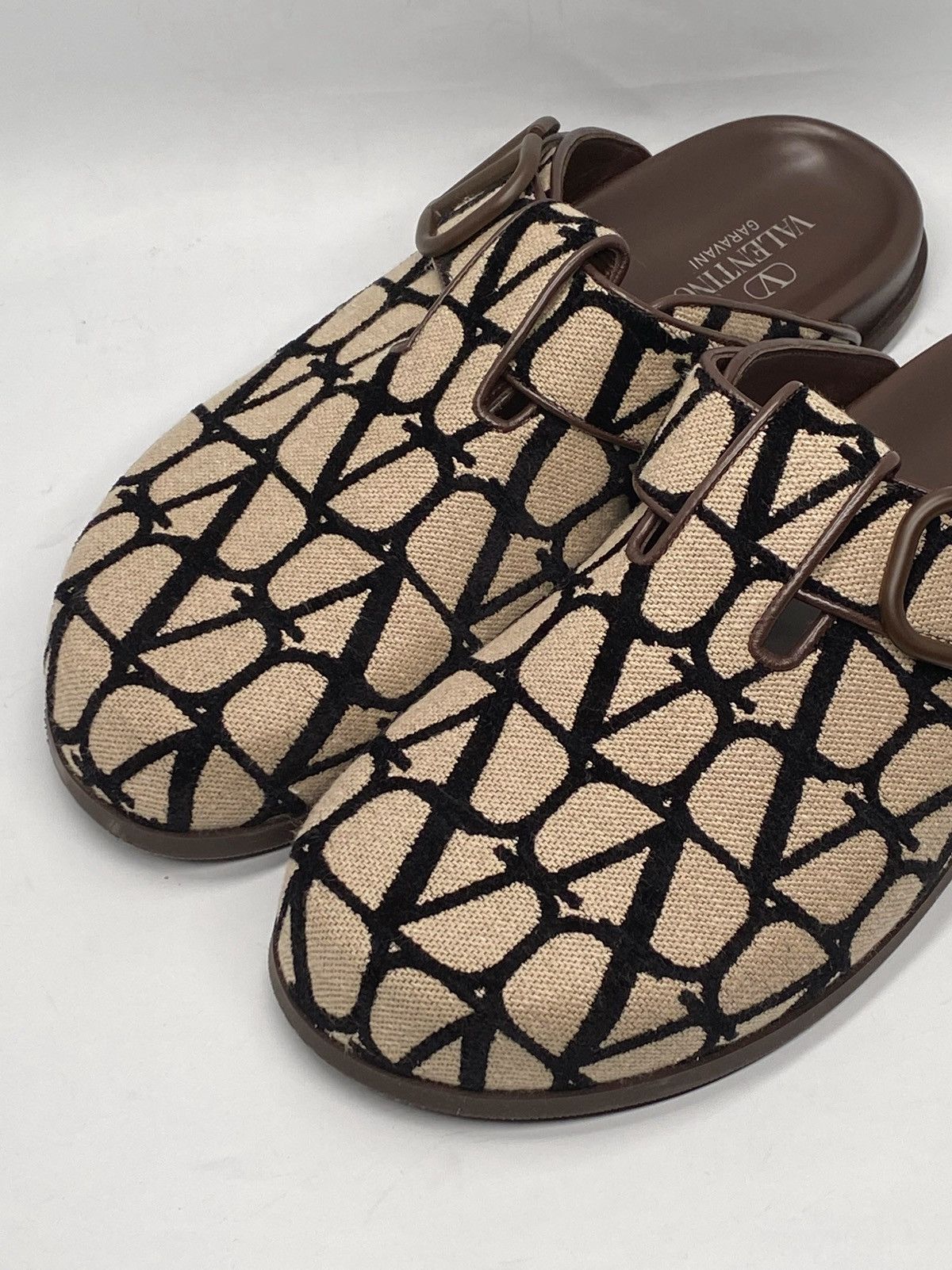 Valentino Valentino Garavani Toile Iconographe Clogs size 44/us 11 Size US 11 / EU 44 - 5 Thumbnail