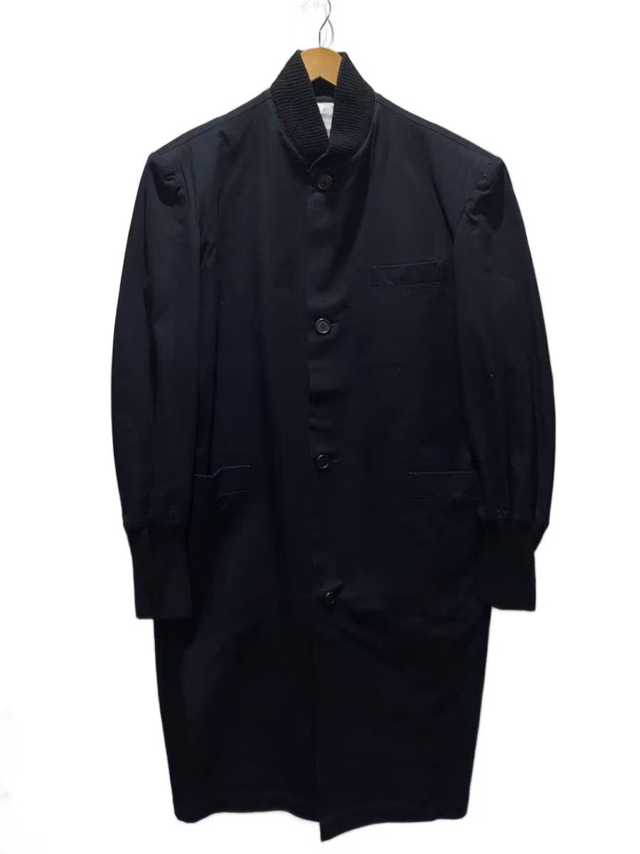 Yohji Yamamoto YOHJI YAMAMOTO 86AW/Ribbed Collar Coat Size US M / EU 48-50 / 2 - 1 Thumbnail