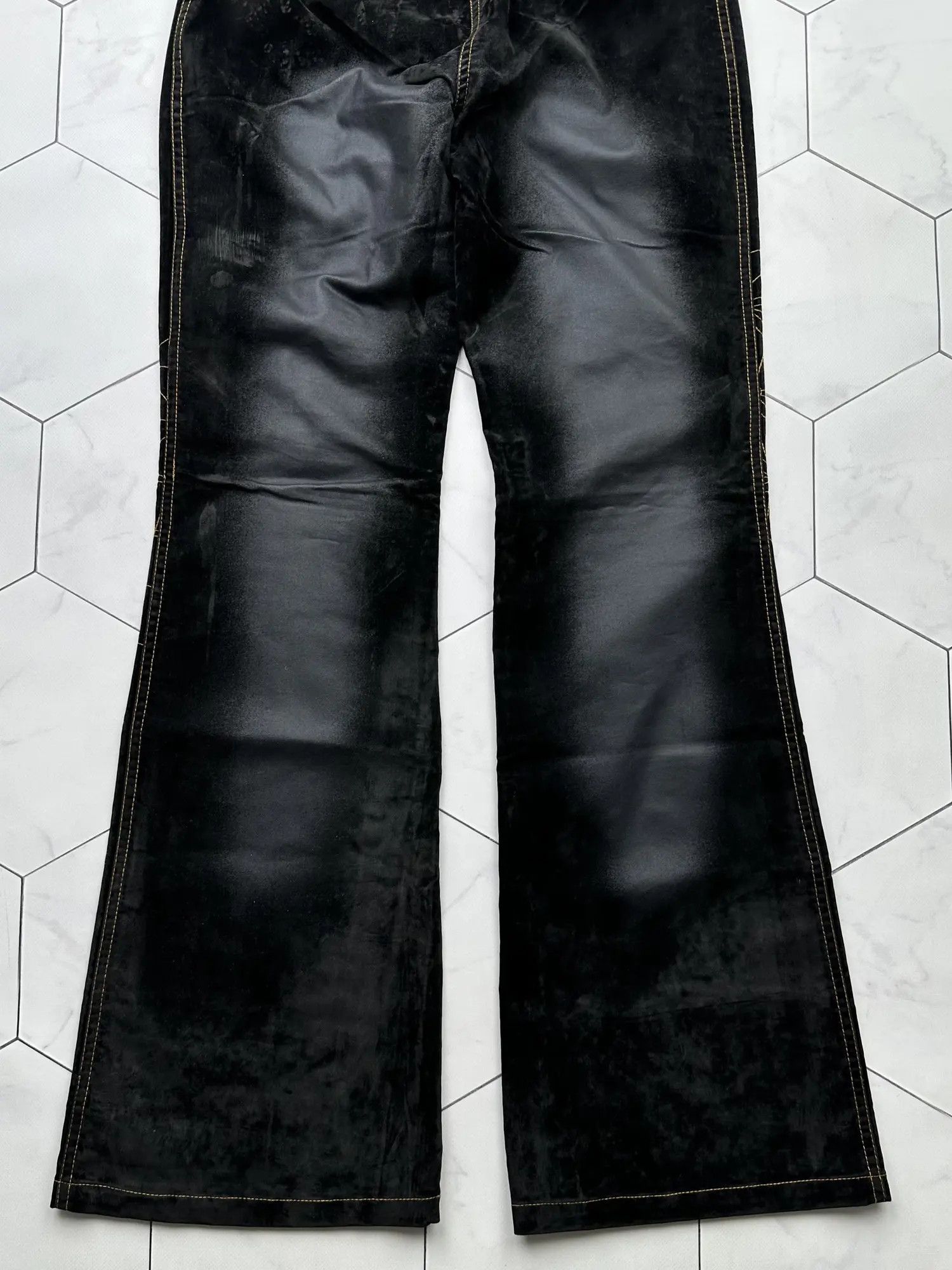 Japanese Brand Vintage Faded Amazing Flare Pants (B447)E2D15 Size 26" / US 2 / IT 38 - 6 Thumbnail