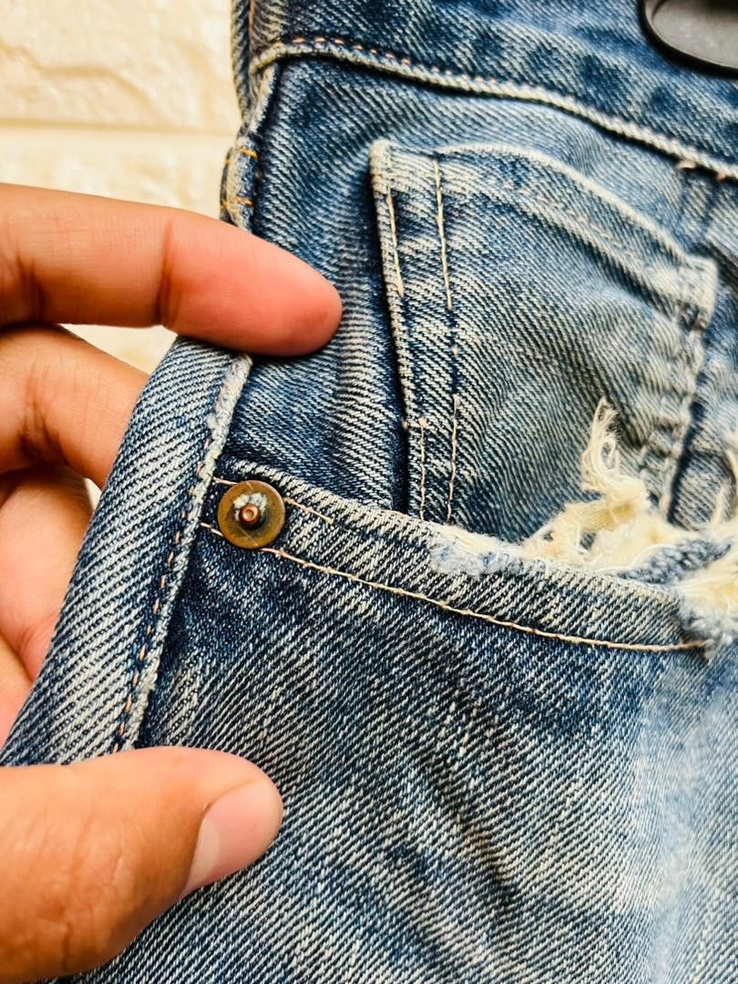 Japanese Brand × Levi's Vintage Clothing × Vintage Vintage 40s WW2 Levis Reproduction Japanese Designer Style Size US 30 / EU 46 - 7 Thumbnail