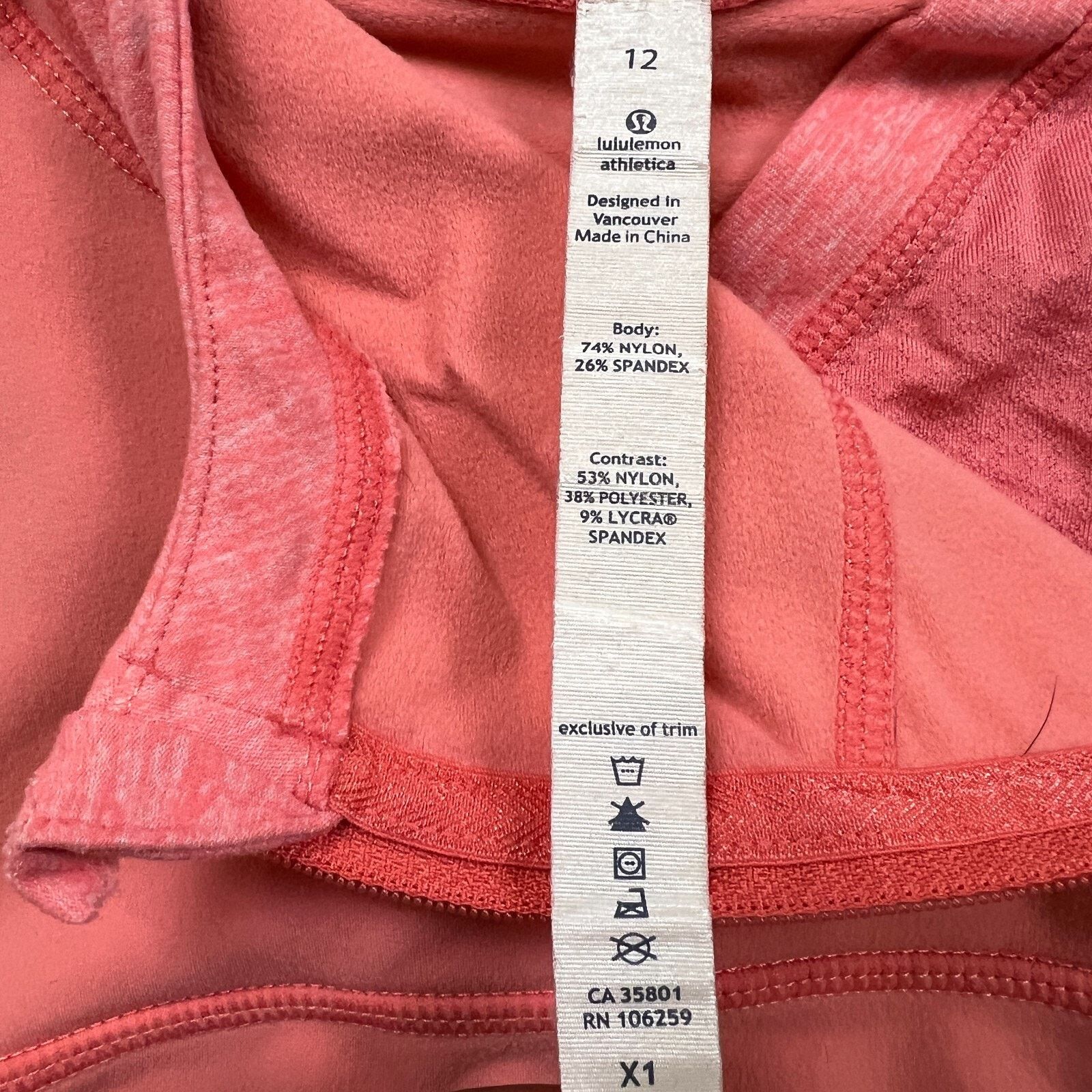 Lululemon Lululemon Hoodie Side 1/4 Zip Athletic Run Pullover Jacket Size XL / US 12-14 / IT 48-50 - 8 Thumbnail