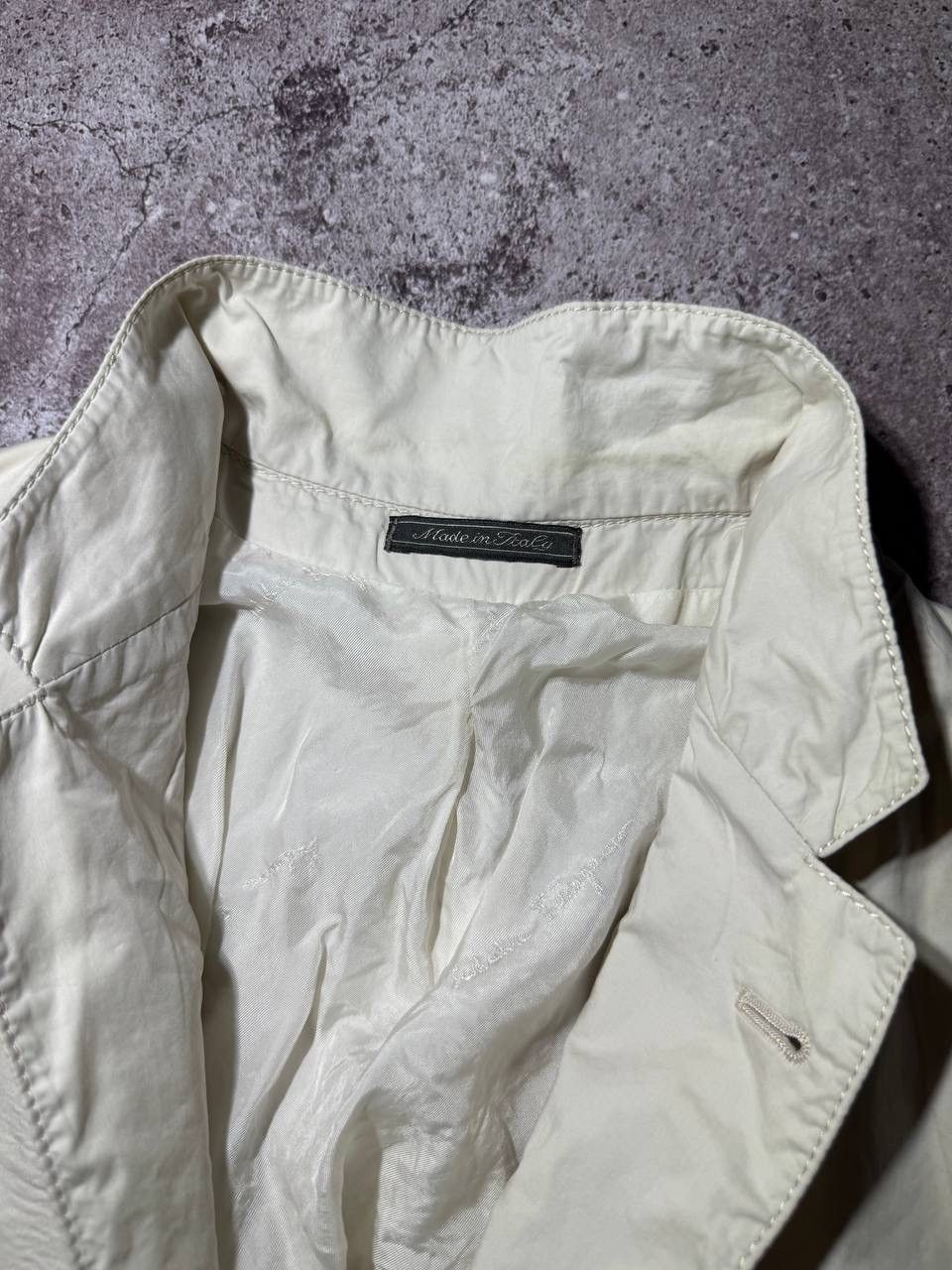 Salvatore Ferragamo Salvadore Ferragano Vintage Luxury Blazer Made in Italy Size 40S - 9 Thumbnail
