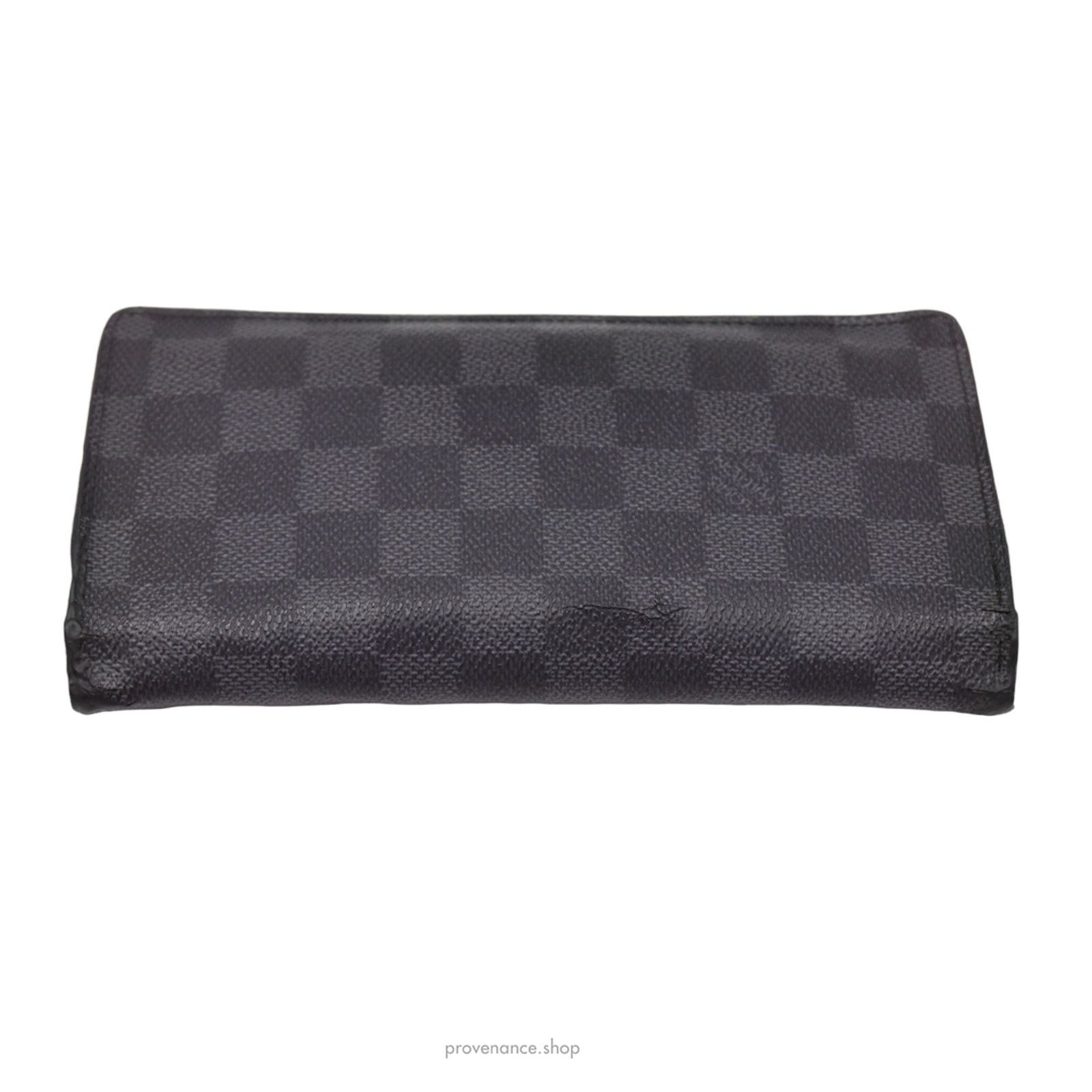 Louis Vuitton 🔴 Louis Vuitton Brazza Long Wallet - Damier Graphite Size ONE SIZE - 6 Thumbnail