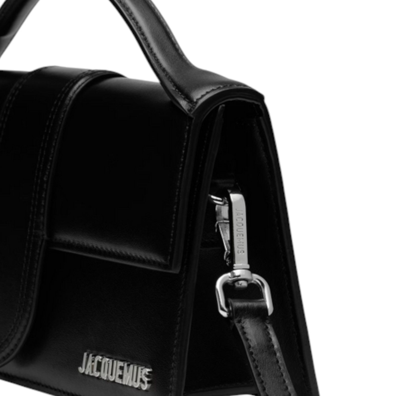 Jacquemus Jacquemous Le Grand Bambino Black Silver Size ONE SIZE - 4 Thumbnail