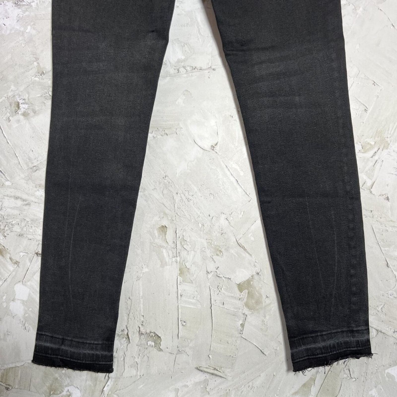 DL1961 DL1961 Chrissy Skinny Jeans Black Studded Size 26 Size 26" / US 2 / IT 38 - 13 Thumbnail