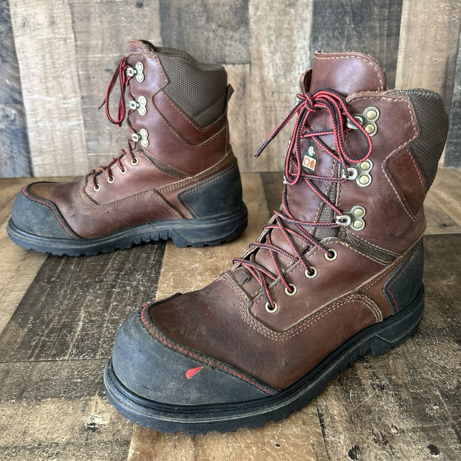 Red Wing Red Wing 3524 Steel Toe Waterproof Work Boots Mens 8 D Size US 8 / EU 41 - 1 Thumbnail
