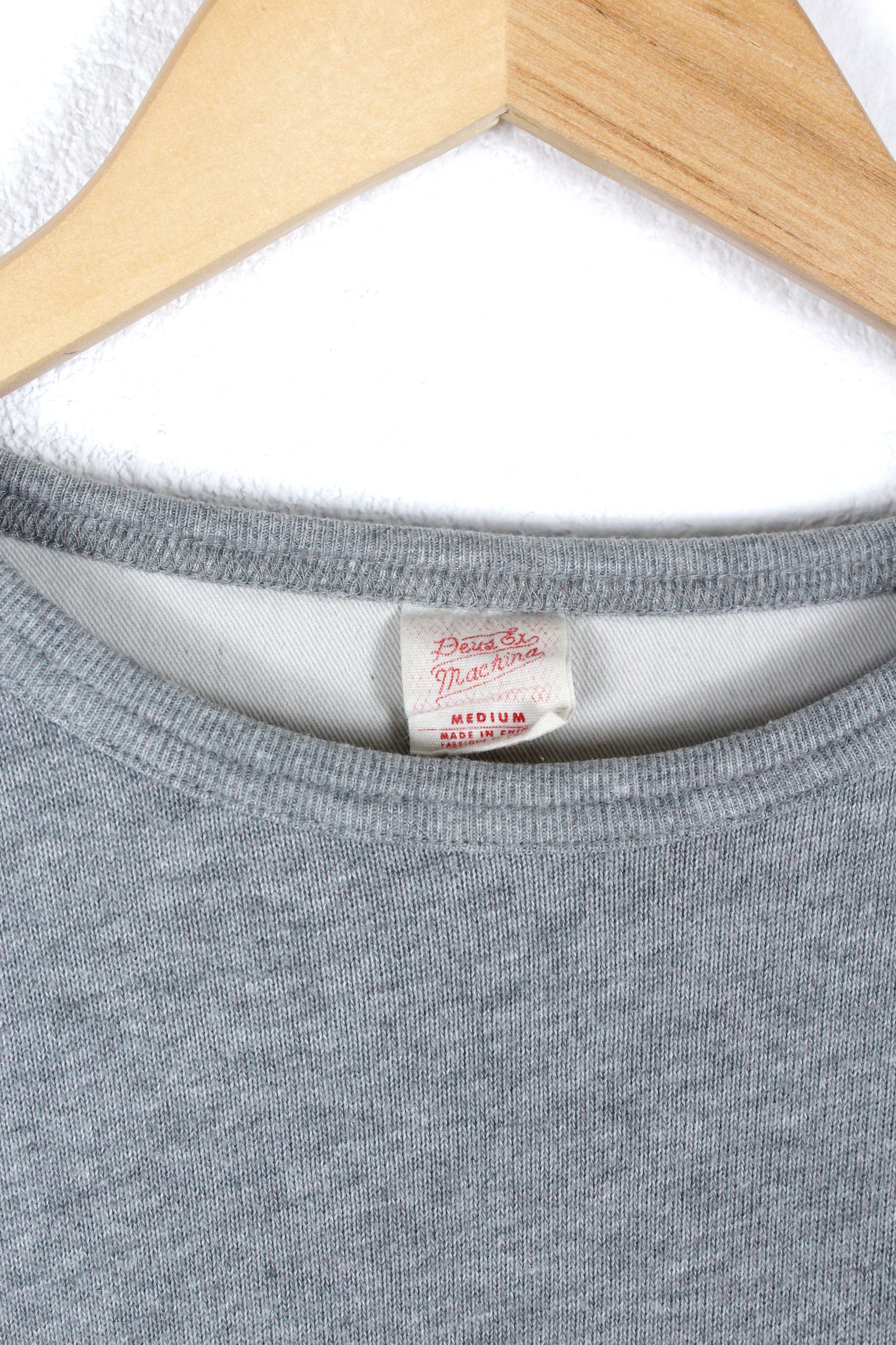 Deus Ex Machina Deus Ex Machina Logo Gray Jersey Cotton LS Tee T-shirt Size US M / EU 48-50 / 2 - 4 Thumbnail