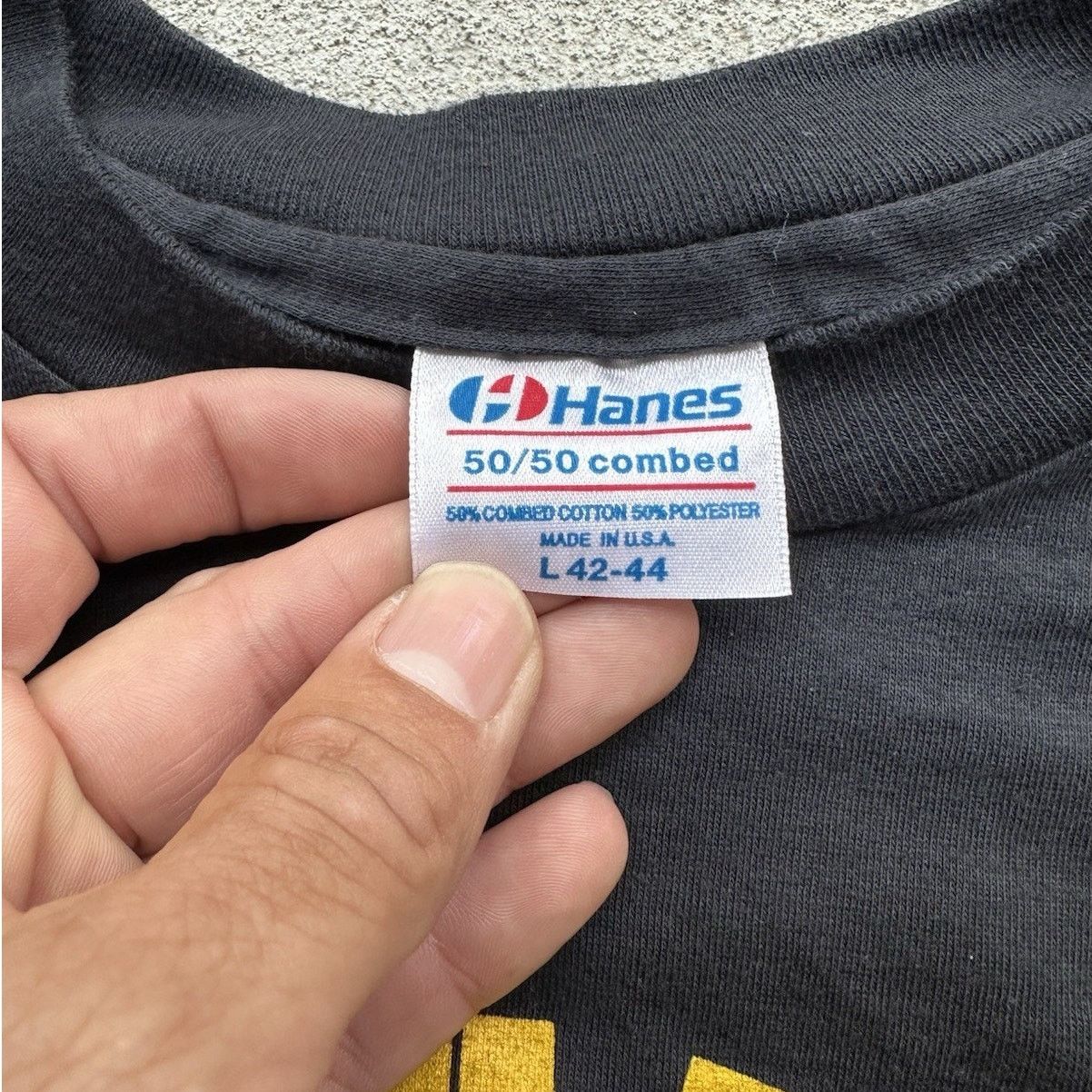 Hanes × Vintage Gateway Keystoned Kops T-Shirt Mens Size Large Cops Navy Size US L / EU 52-54 / 3 - 2 Thumbnail
