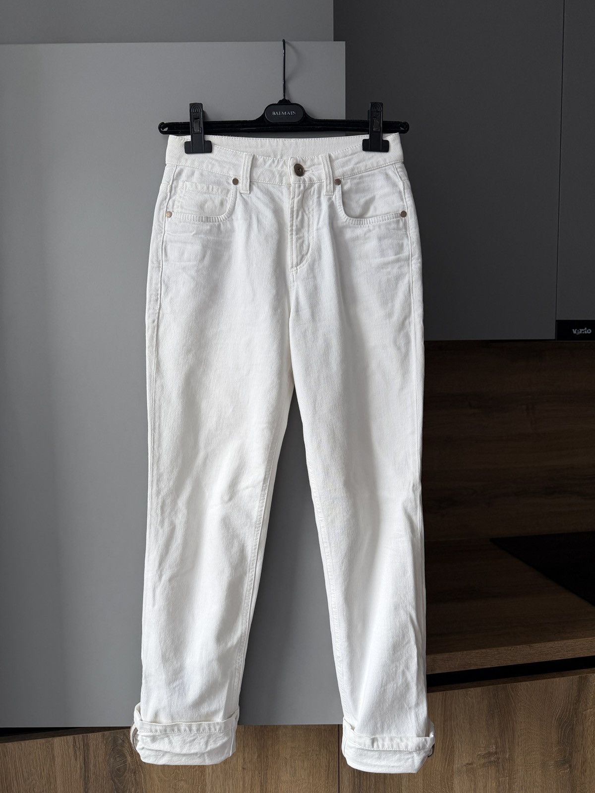 Brunello Cucinelli Brunello Cucinelli Straight Ankle Jeans Regular Fit Size 25" / US 0 / IT 36 - 1 Thumbnail