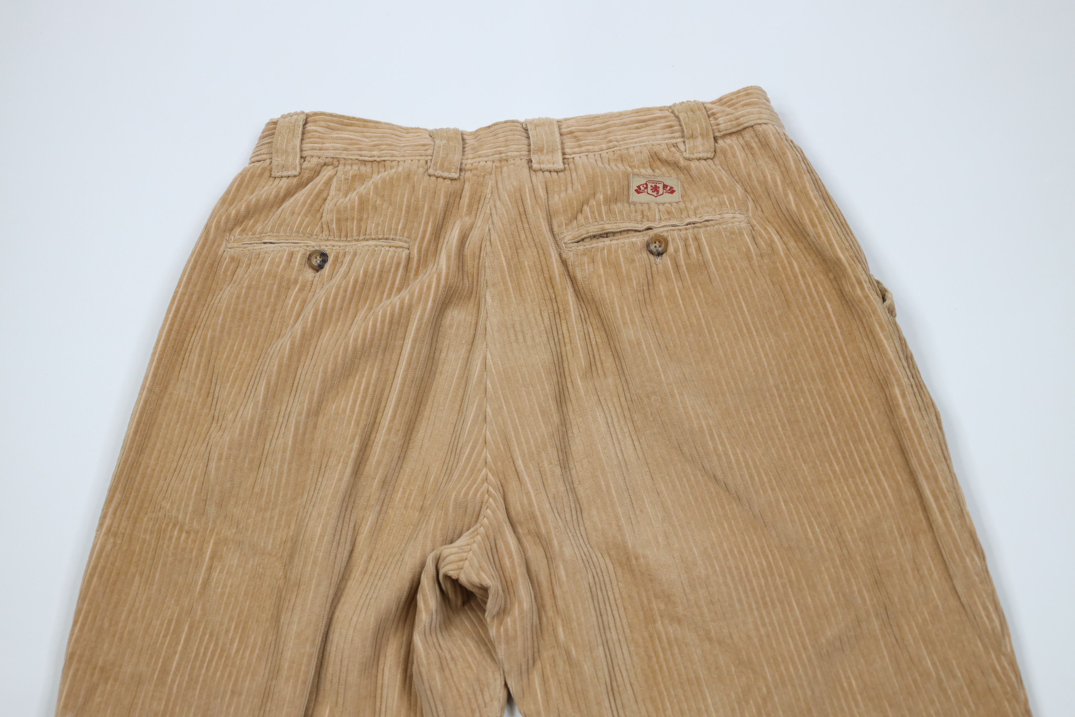 Vintage Vintage 90s Y2K Streetwear Fit Wide Leg Corduroy Chino Pants Size US 30 / EU 46 - 12 Thumbnail