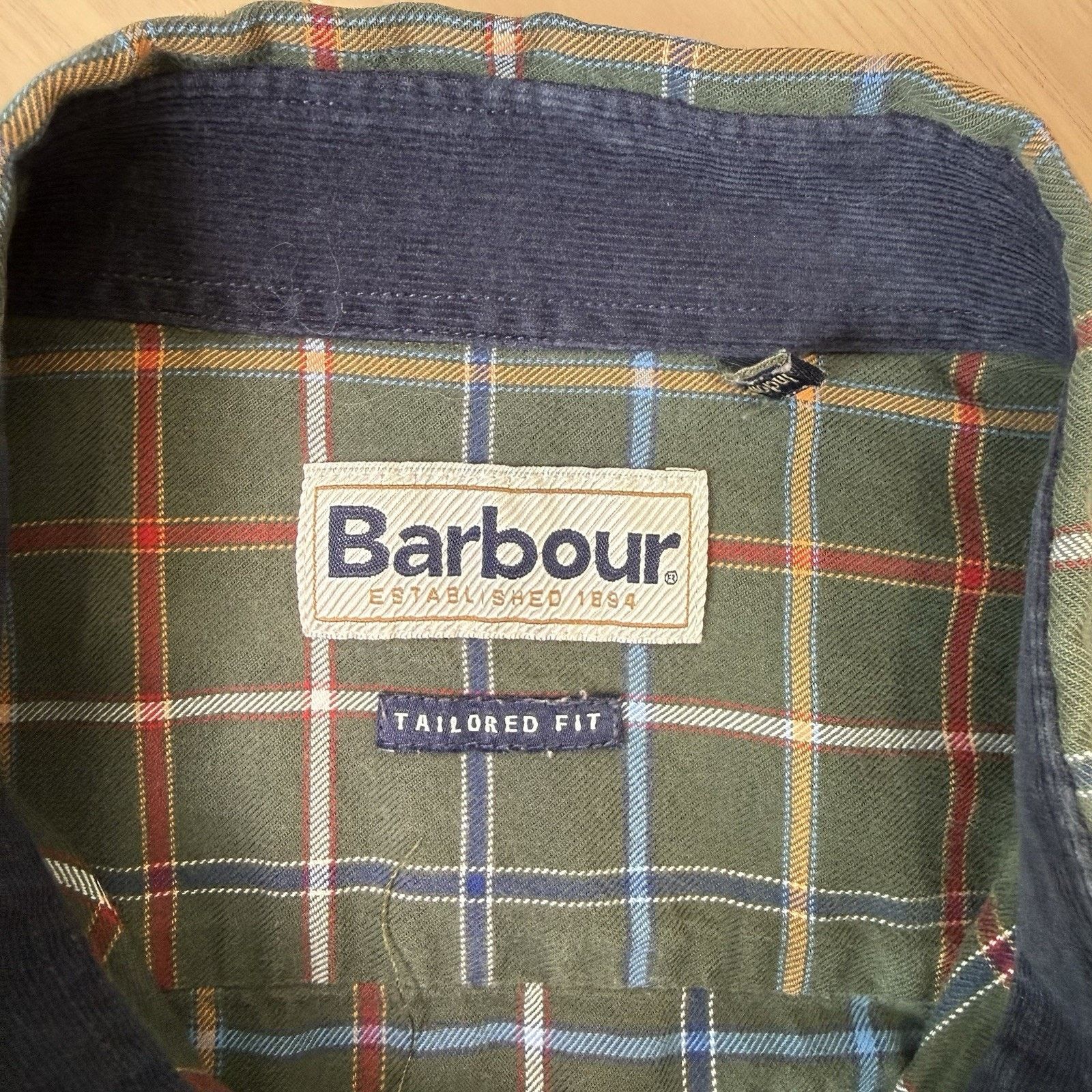 Barbour Barbour Shirt Large Green Plaid Casual Button Up New York Size US L / EU 52-54 / 3 - 8 Thumbnail