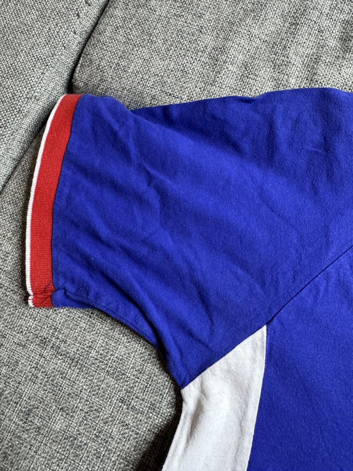 Polo Ralph Lauren Vintage Polo Ralph Lauren Big Logo Italy navy T-Shirt Size US XL / EU 56 / 4 - 5 Thumbnail
