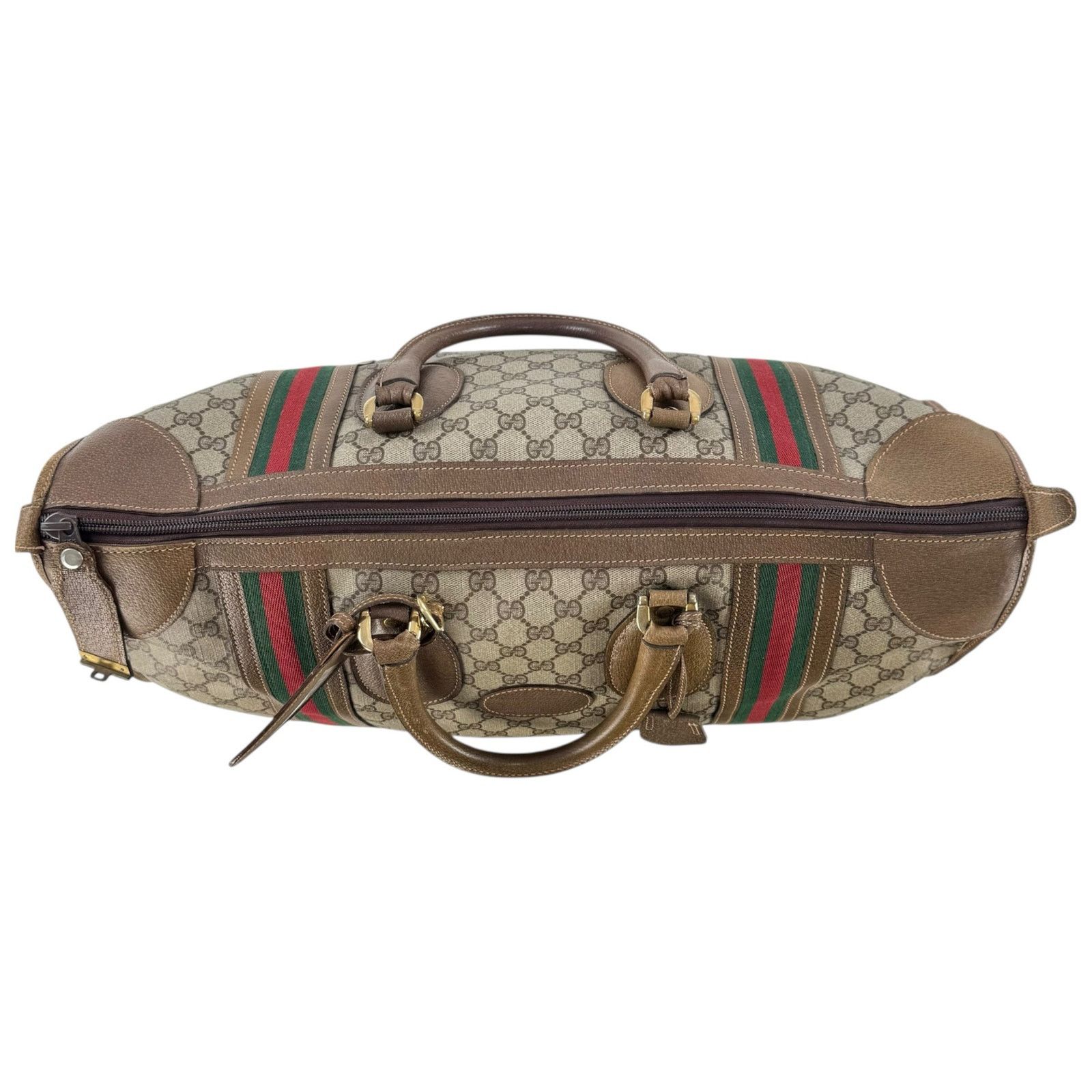 Gucci Gucci Vintage Monogram Sherry Line Travel Bag Size ONE SIZE - 5 Thumbnail