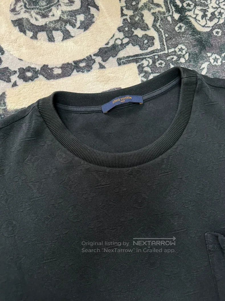 Louis Vuitton Louis Vuitton Dark grain full print short sleeve Size US XL / EU 56 / 4 - 3 Thumbnail