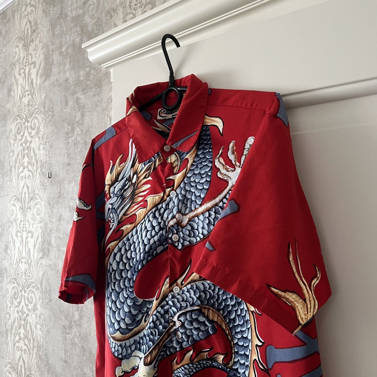 Japanese Brand Vintage Dragon Shirt Japanese Y2K Size US M / EU 48-50 / 2 - 7 Thumbnail