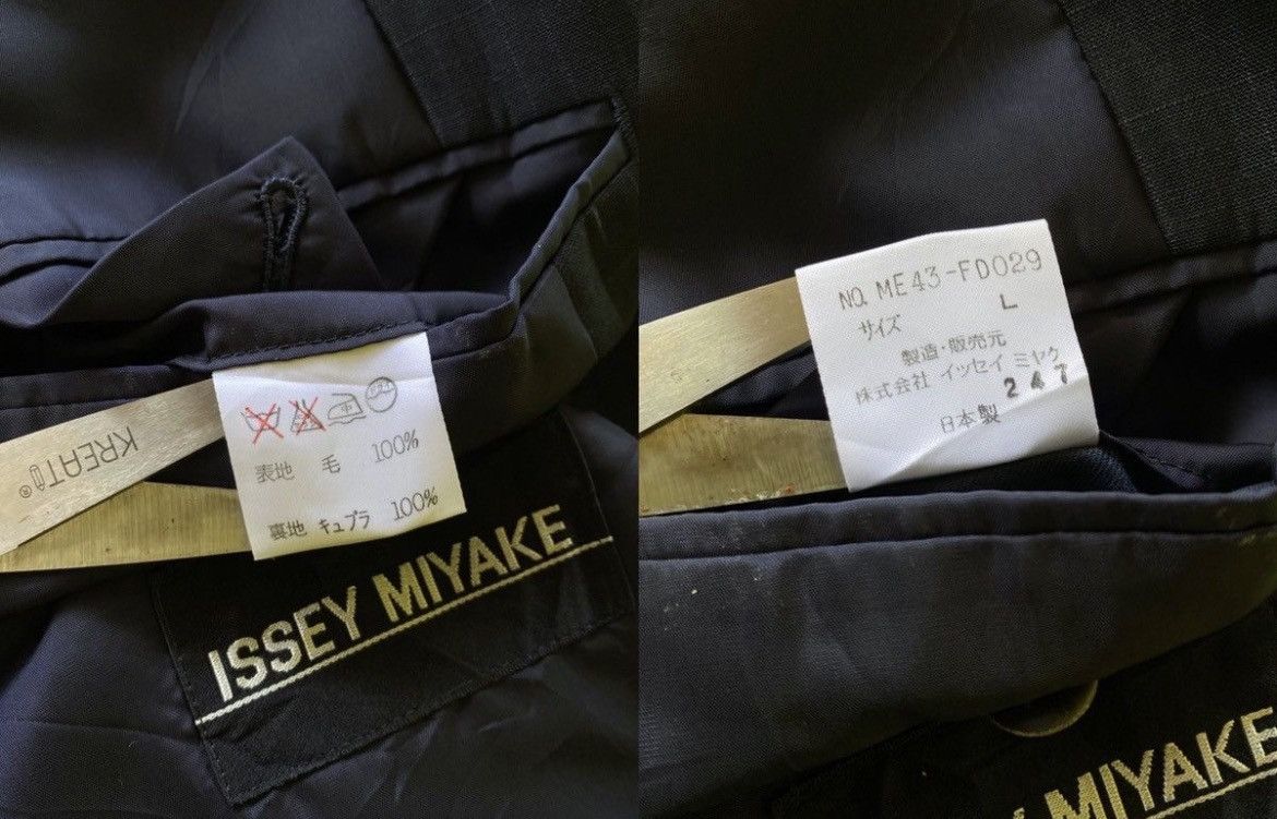 Issey Miyake Archives❗️AW1983 ISSEY MIYAKE MEN Mandarin Collar Wool Coats Size US L / EU 52-54 / 3 - 15 Thumbnail