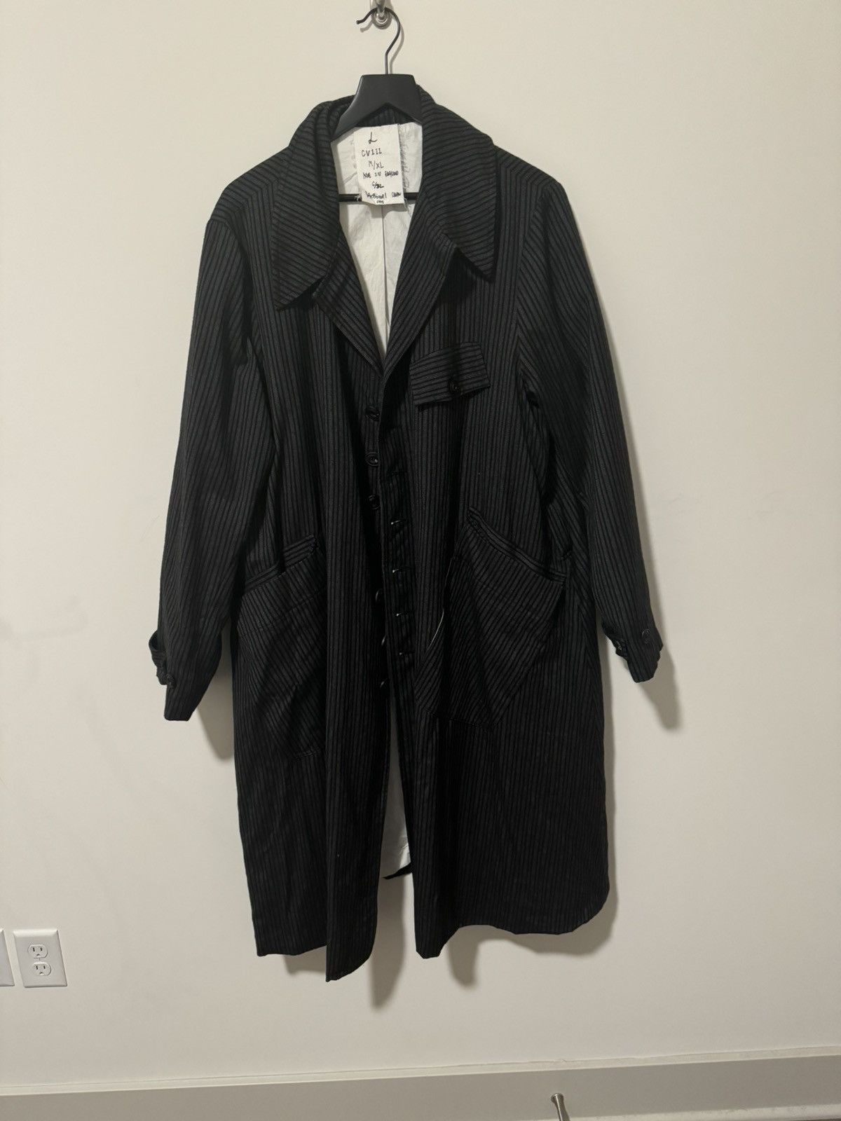 John Alexander Skelton Striped robe coat Size US L / EU 52-54 / 3 - 1 Thumbnail