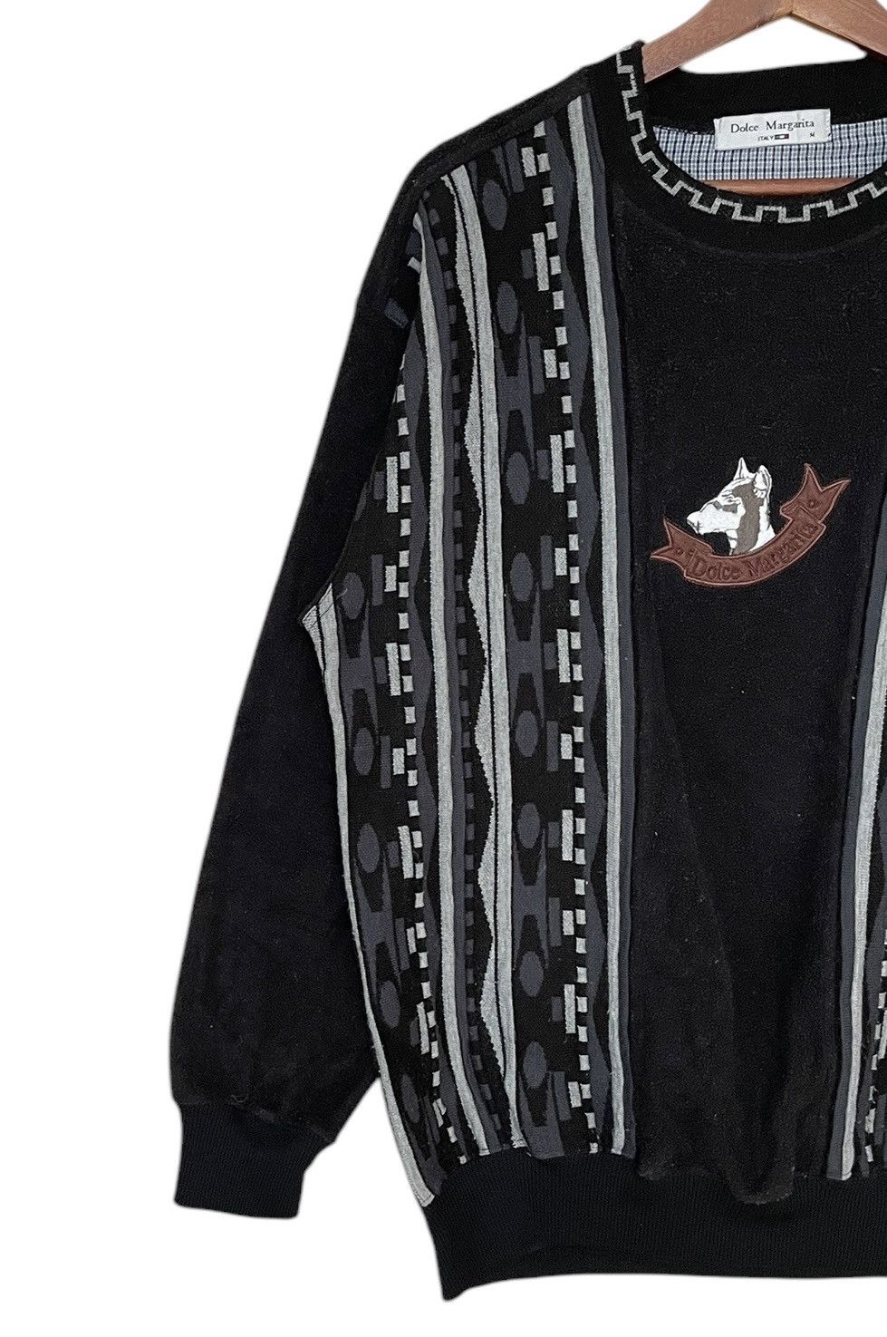 Vintage Vintage Brand Dolce Margarita Knitwear Sweatshirt 1990s Size US M / EU 48-50 / 2 - 3 Thumbnail
