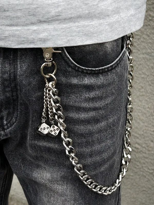 Jewelry Single Layer Wallet Chain Size ONE SIZE - 3 Thumbnail