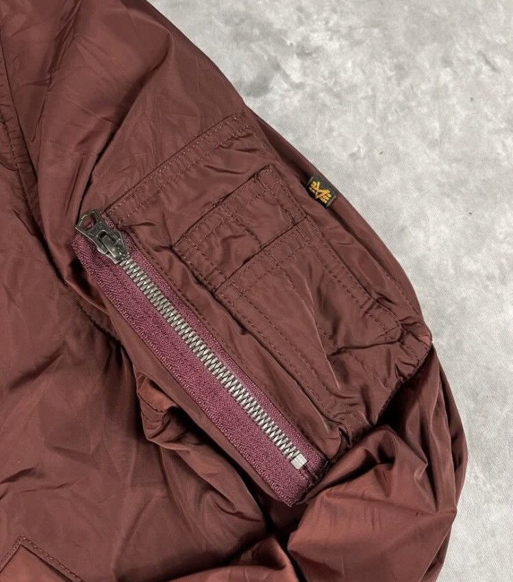 Alpha Industries × Vintage Alpha Industries Dept Bomber Jacket Size US L / EU 52-54 / 3 - 5 Thumbnail