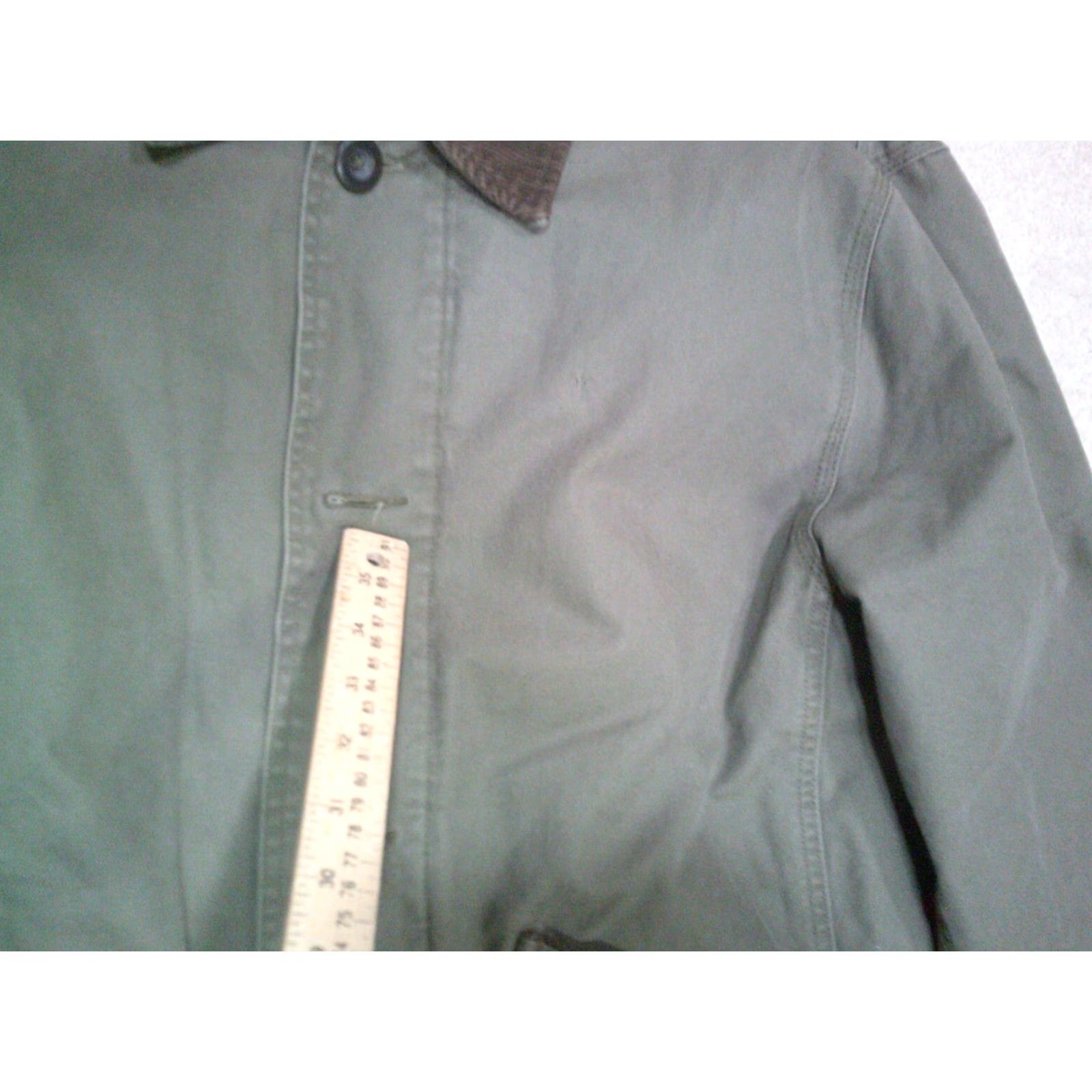 Orvis VINTAGE Orvis Chore Coat Mens Large Green Quilted Barn Coat Field Jacket Size US L / EU 52-54 / 3 - 5 Thumbnail