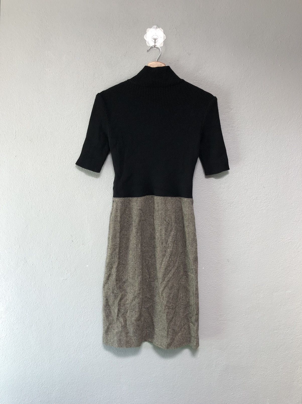 Balenciaga Balenciaga Mini Dress Wool Size S / US 4 / IT 40 - 3 Thumbnail