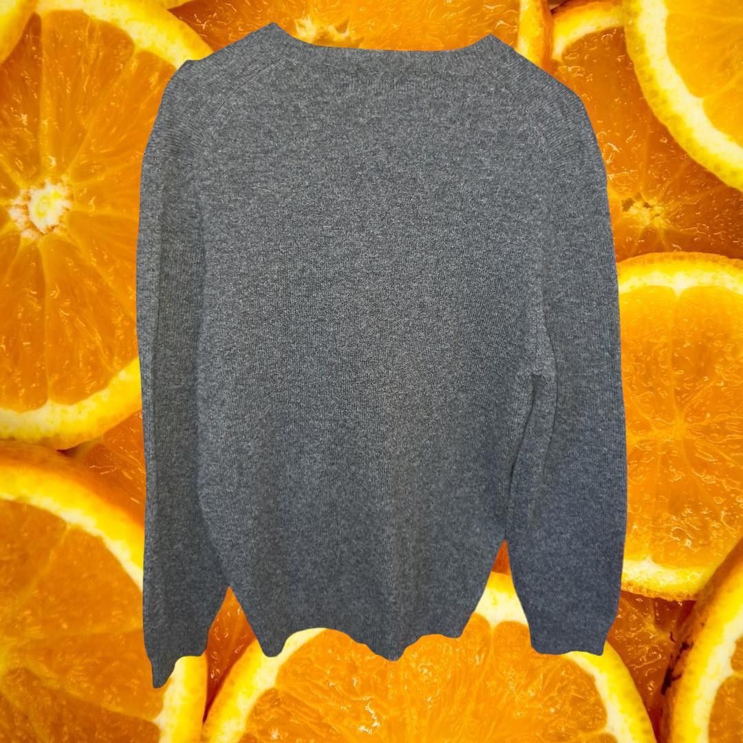 Club Room NWT Club Room 100% Lambswool V Neck Gray Sweater Size Medium Size US M / EU 48-50 / 2 - 7 Thumbnail
