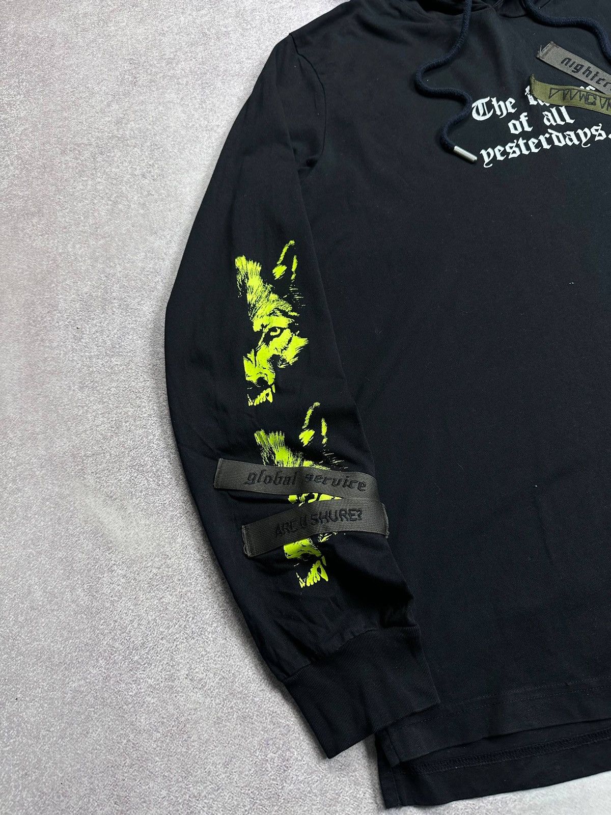 Diesel Vintage Diesel Nightcrush Hoodie L Size US L / EU 52-54 / 3 - 3 Thumbnail