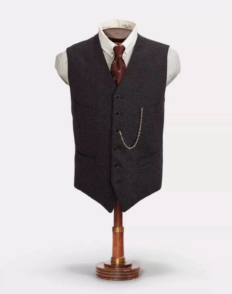 RRL Ralph Lauren RRL Ralph Lauren Wool wool formal vest Size US M / EU 48-50 / 2 - 3 Thumbnail