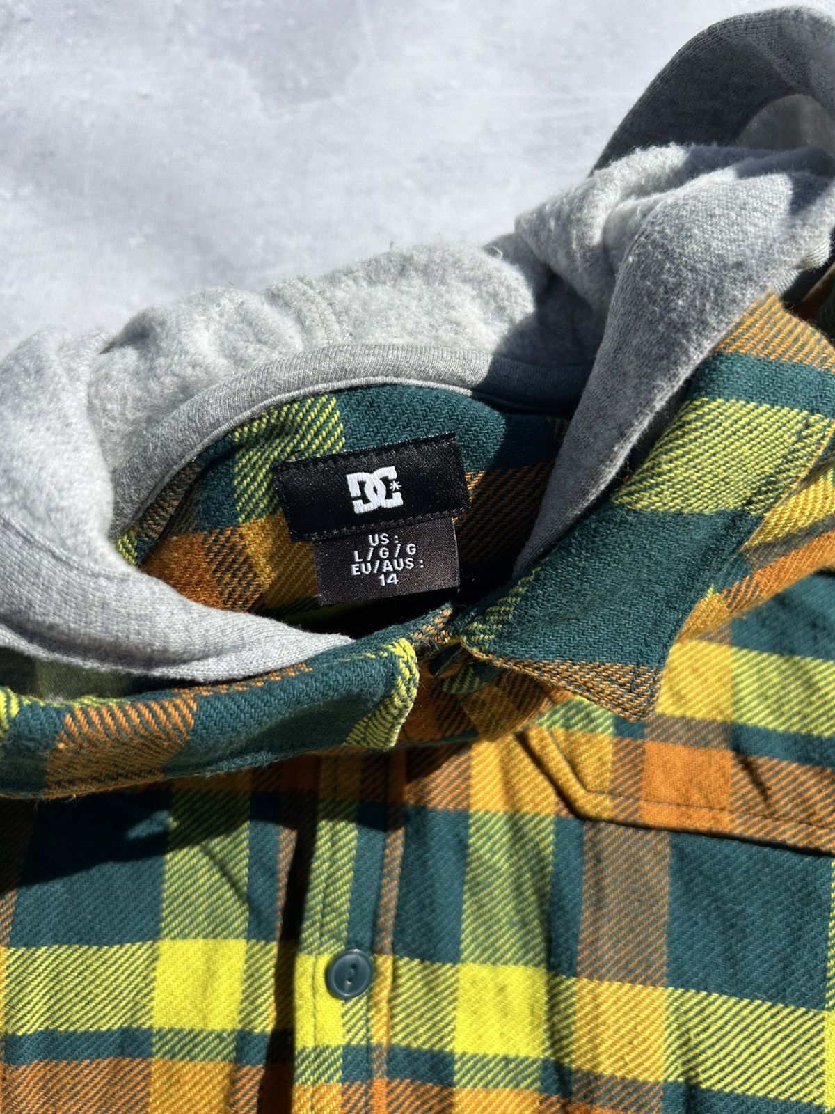 DC DC Shoes Lumberjack Hooded Shirt Autumn Checkered Size S / M Size US M / EU 48-50 / 2 - 6 Thumbnail