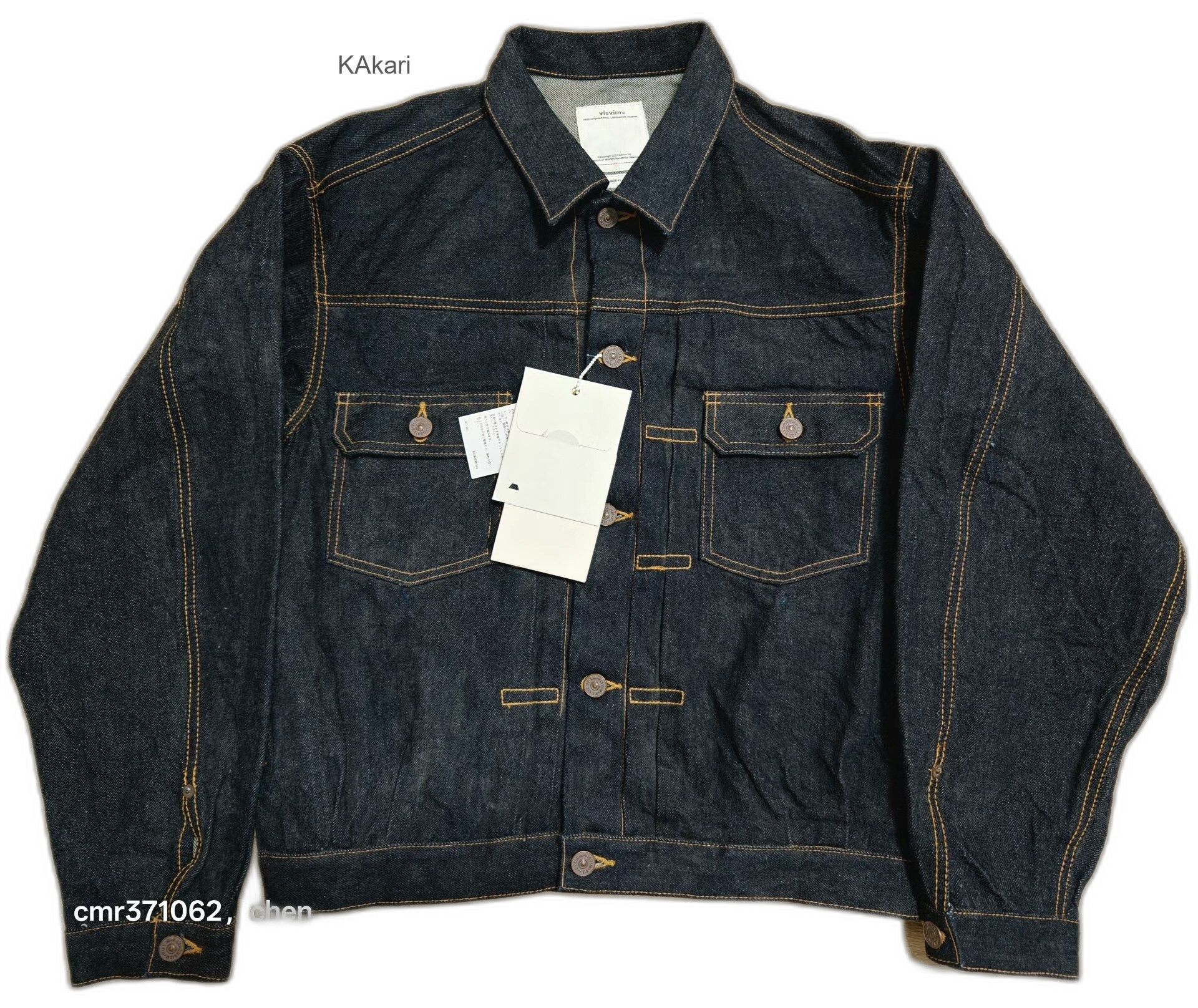 Visvim VISVIM 23SS 101XX Denim Jacket Size US S / EU 44-46 / 1 - 1 Thumbnail
